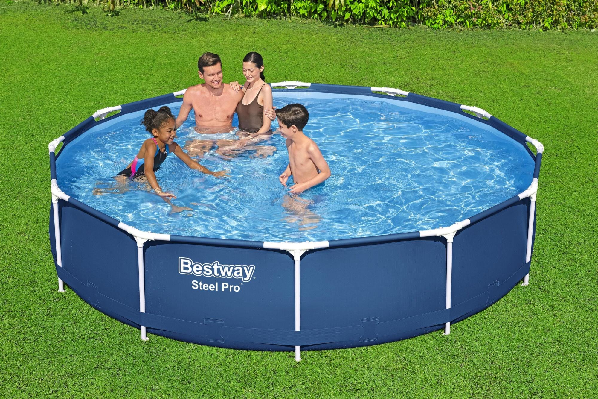 Bovengronds zwembad Steel Pro bovengrondse ronde set van 366x76 cm Bestway 6