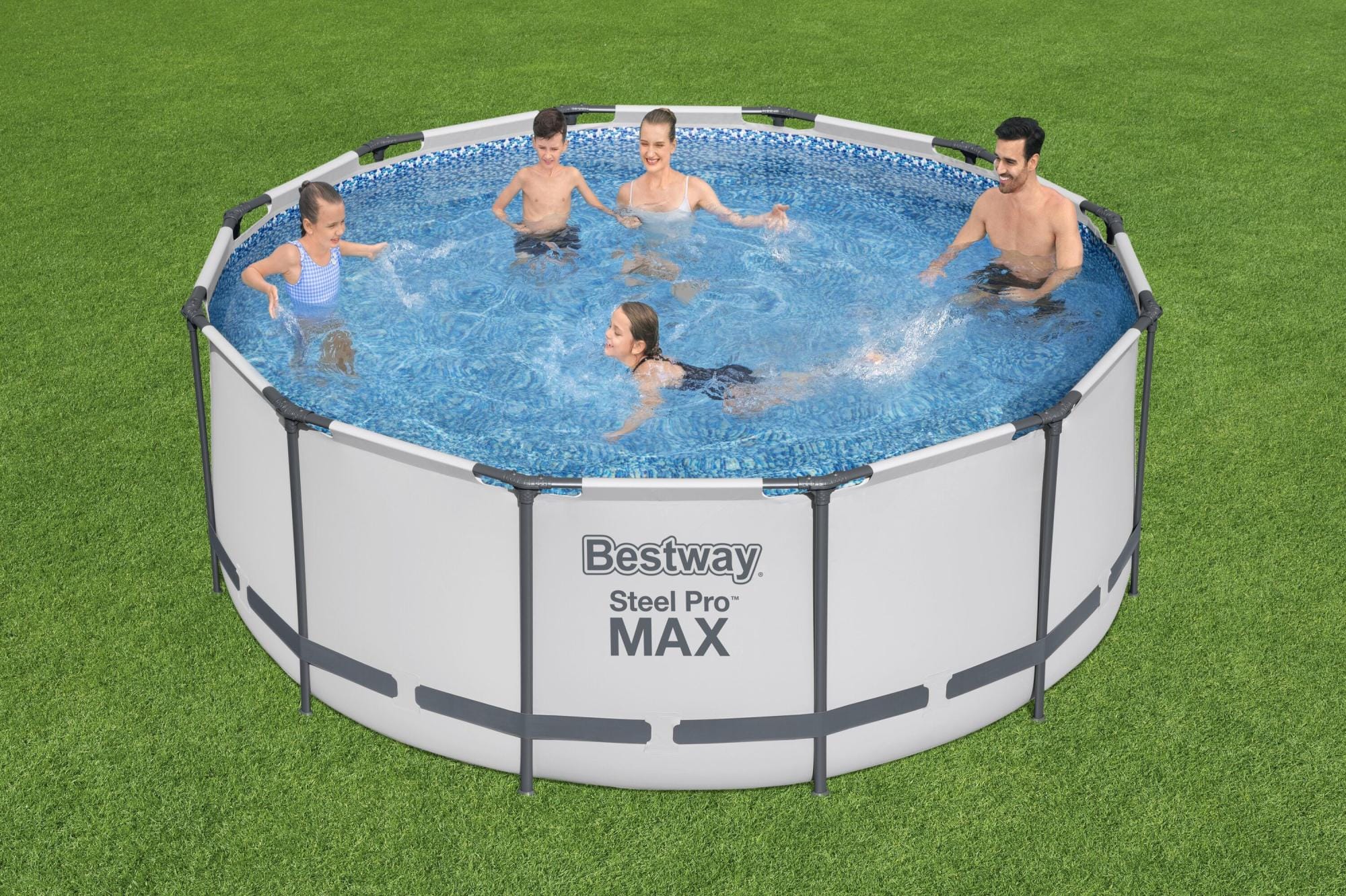 Bovengronds zwembad Steel Pro MAX bovengrondse ronde set van 366x122 cm Bestway 4
