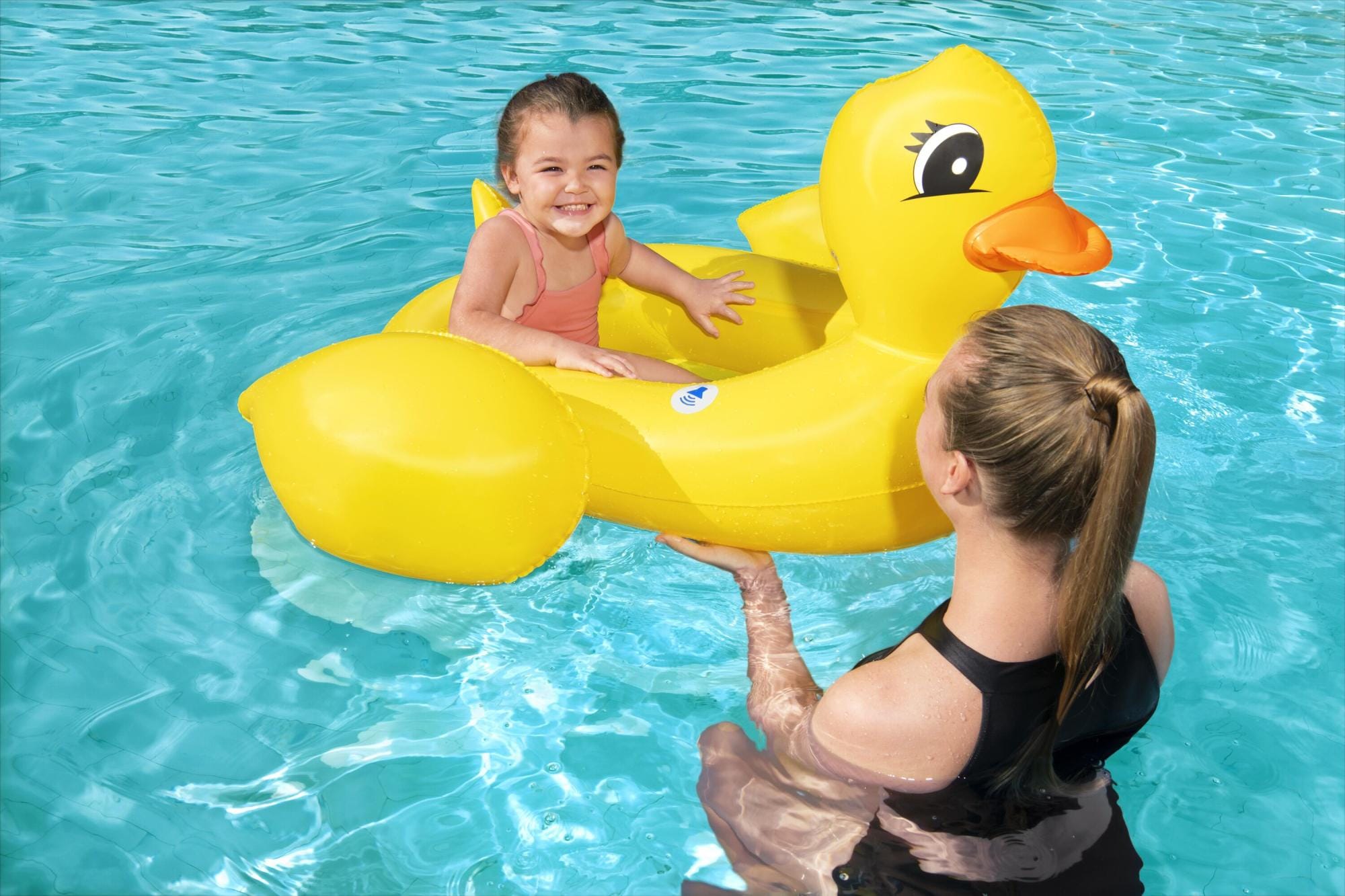 Opblaasbare spullen voor kinderen Bestway Funspeakers Opblaasbare Eendjes Babyboot Bestway 3