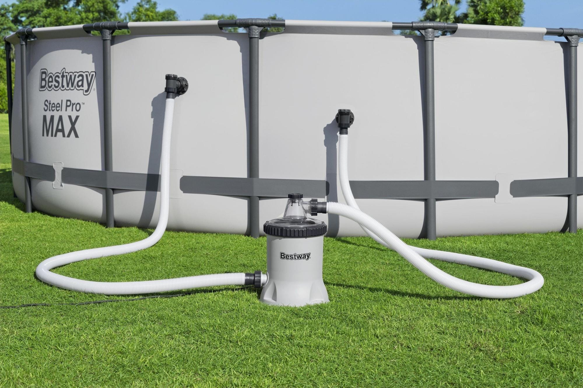 Accessoires Bestway 5.678 L Polysphere Filterpomp voor Bovengrondse Zwembaden Bestway 4