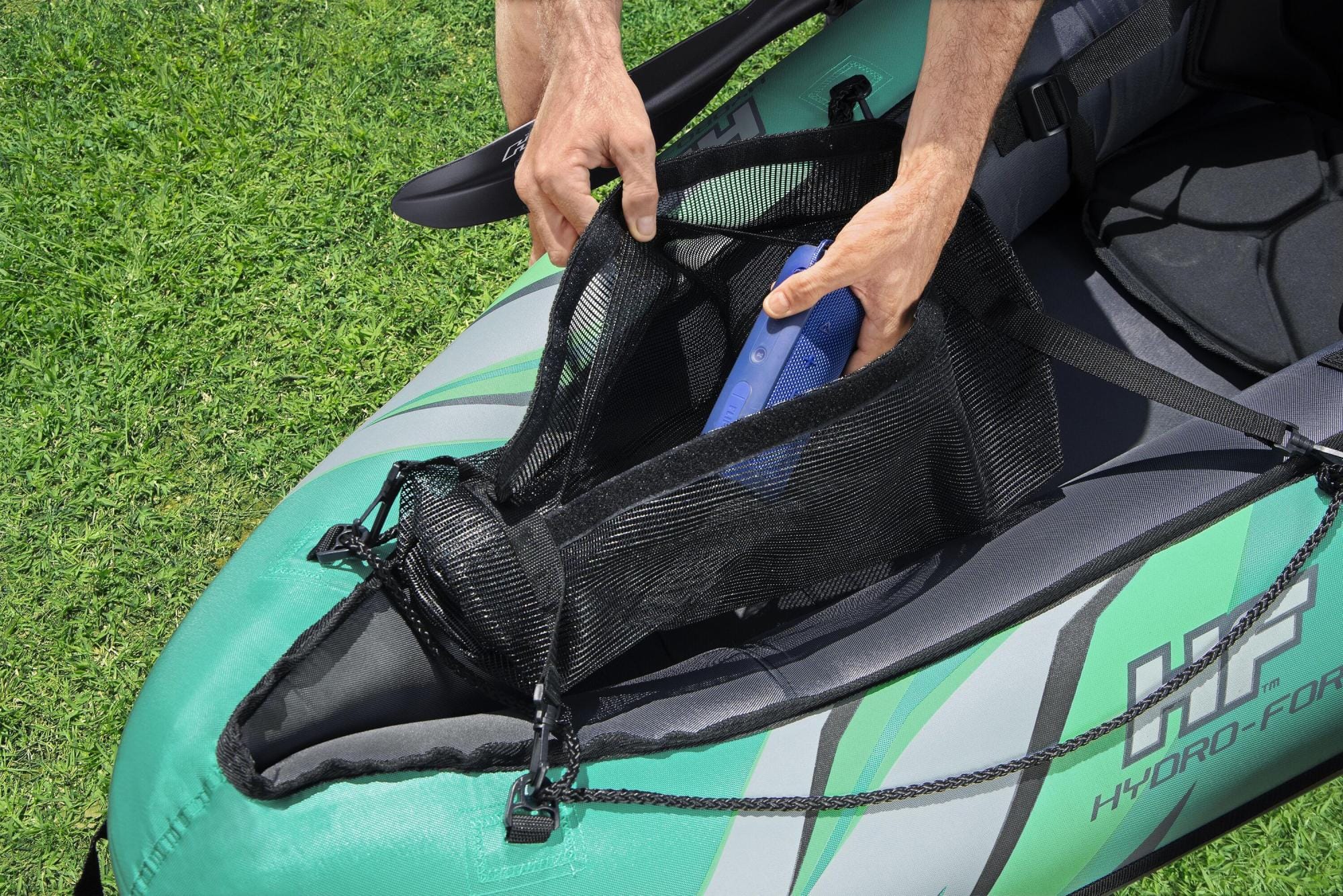 SUP en kajak Ventura opblaasbare kayak van 330x86 cm, voor 2 personen Bestway 6