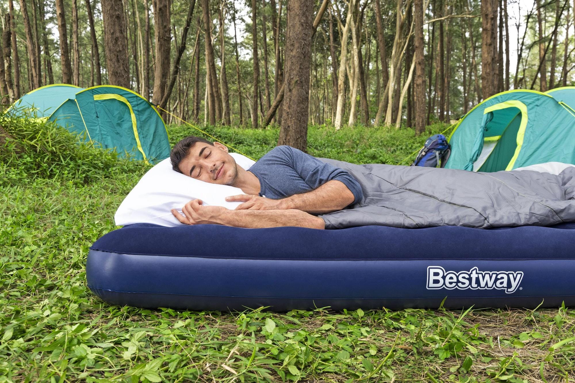 Luchtbed Bestway Queen Luchtmatras 2,03 m x 1,52 m x 22 cm Bestway 8