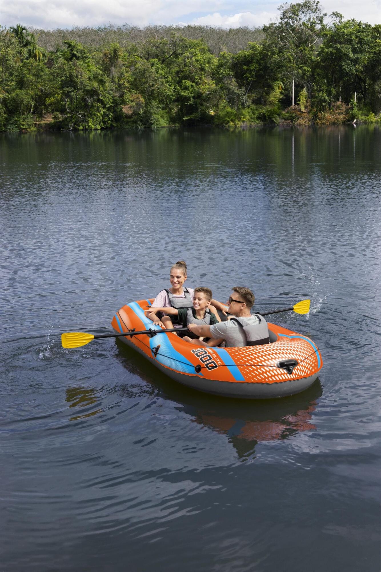 SUP en kajak Bestway Kondor Elite 3000 Opblaasbaar Vlot Set 2,46 m x 1,22 m Bestway 1