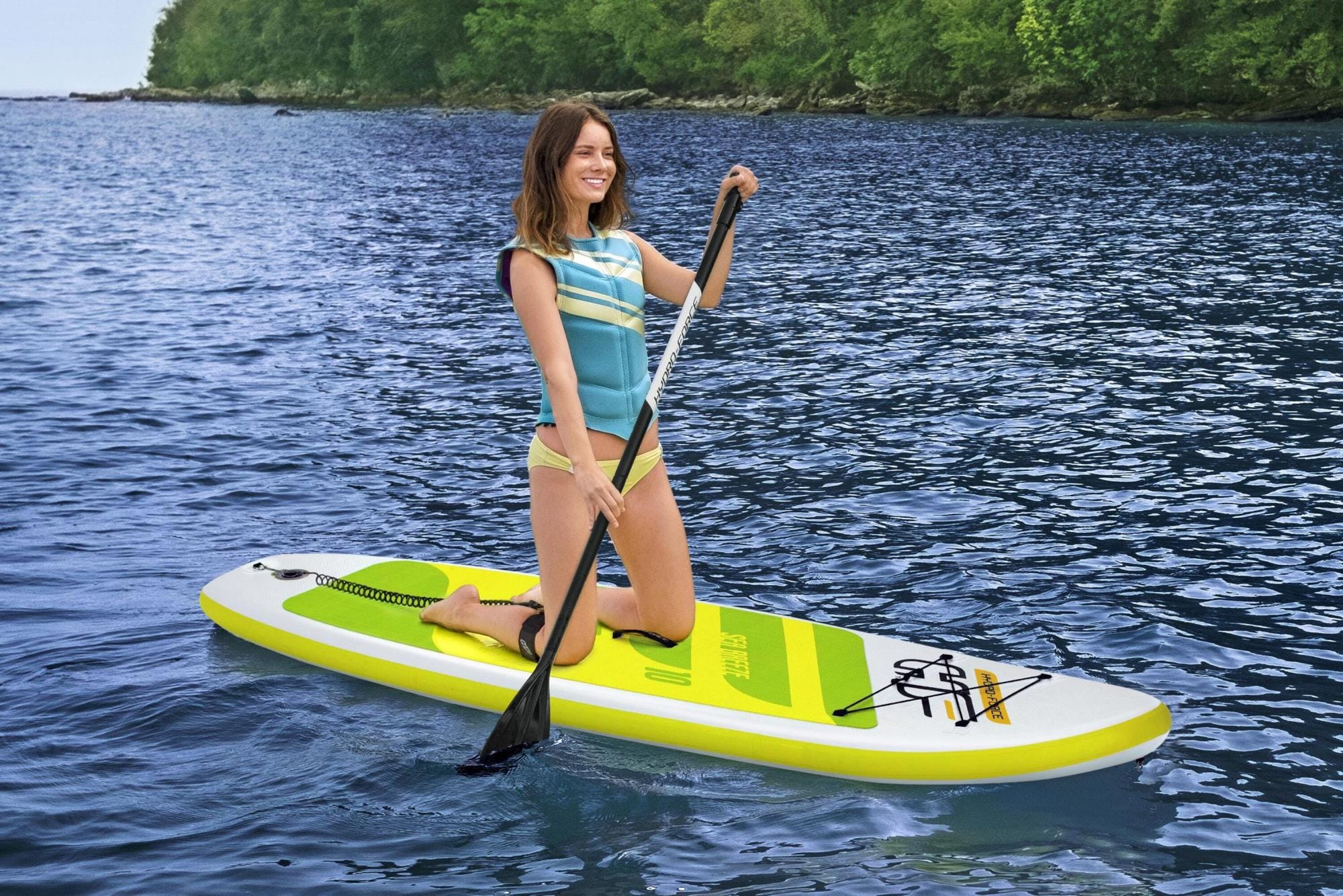 SUP en kajak Sea Breeze opblaasbaar SUP-board van 305x84 cm Bestway 3