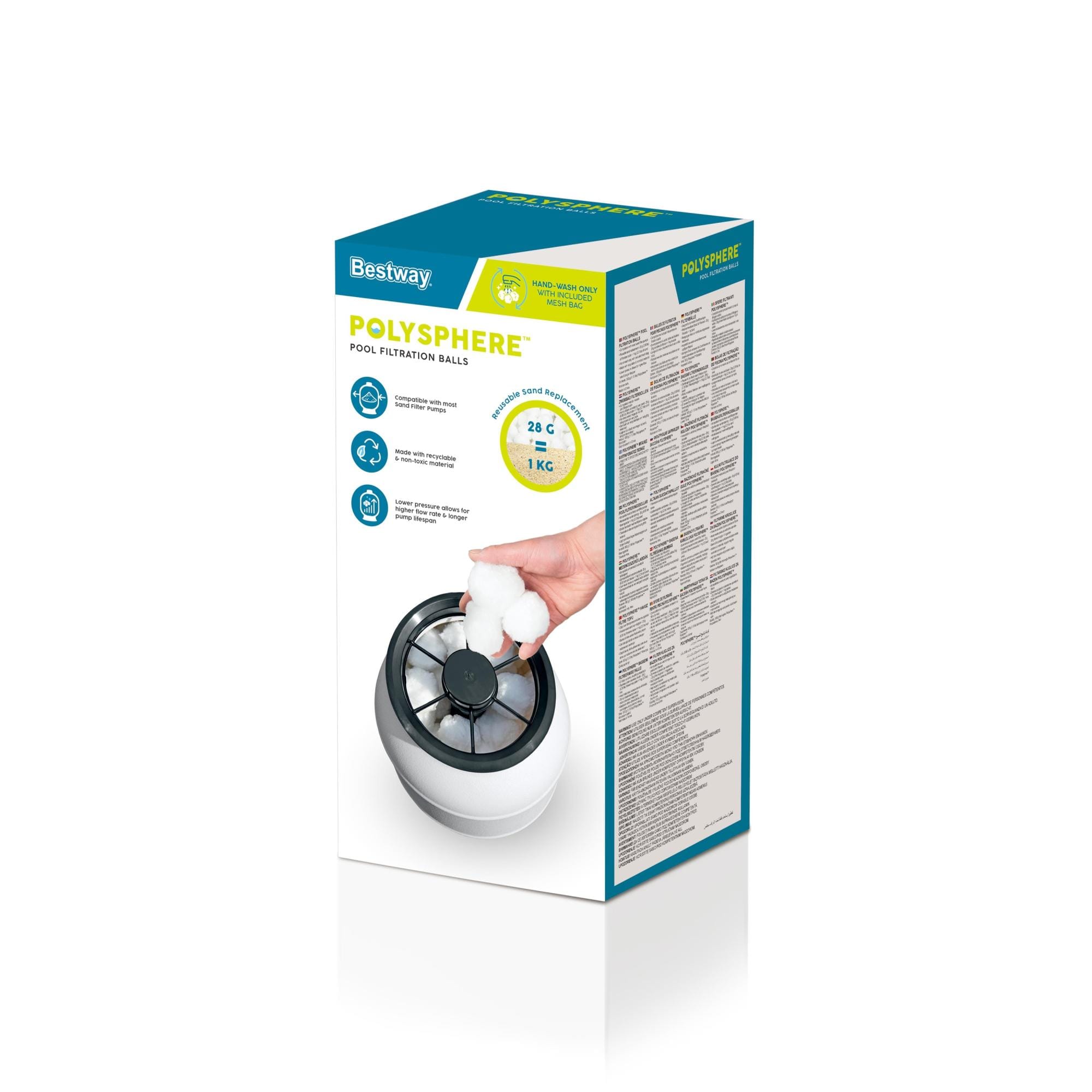 Accessoires Bestway Polysphere Zwembad Filterbollen Bestway 9