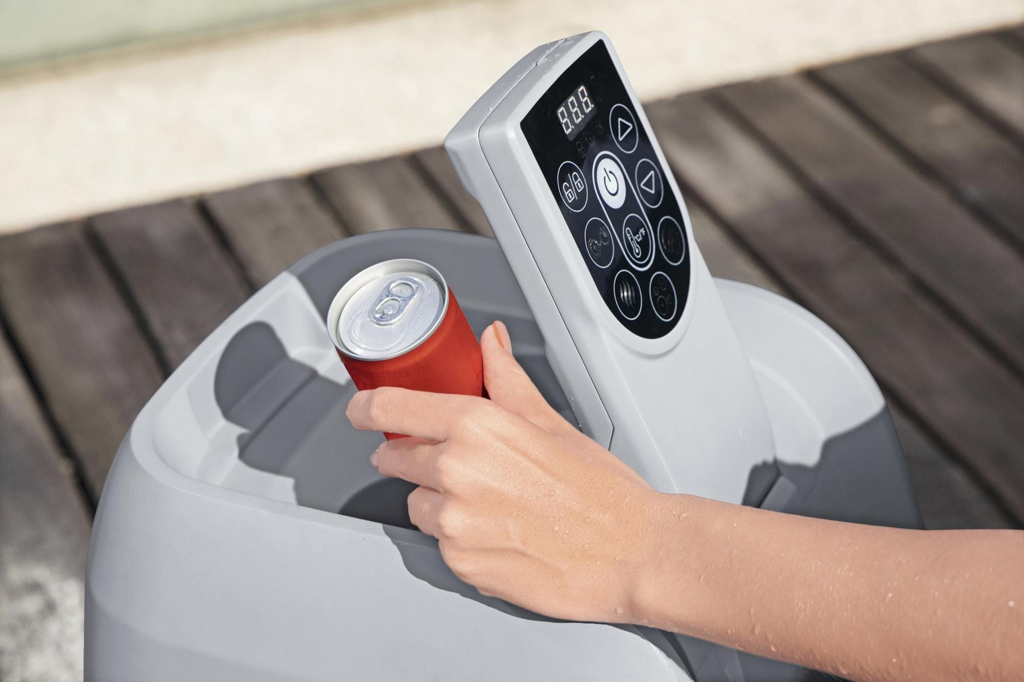 Opblaasbare bubbelbaden Lay-Z Spa Lay-Z-Spa Ibiza AirJet opblaasbare spa 4-6 personen Bestway 5