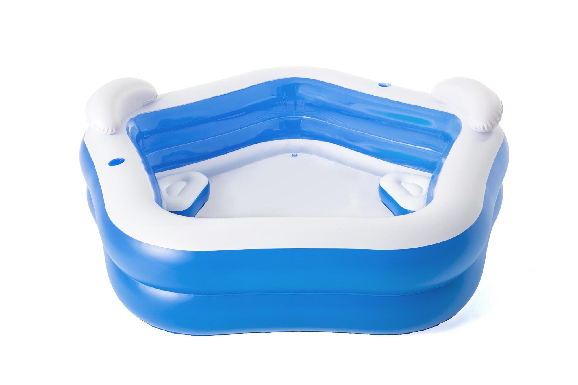 Opblaasbare spullen voor kinderen Bestway Backyard Oasis Opblaasbaar Familiezwembad 2,13 m x 2,06 m x 69 cm Bestway 1