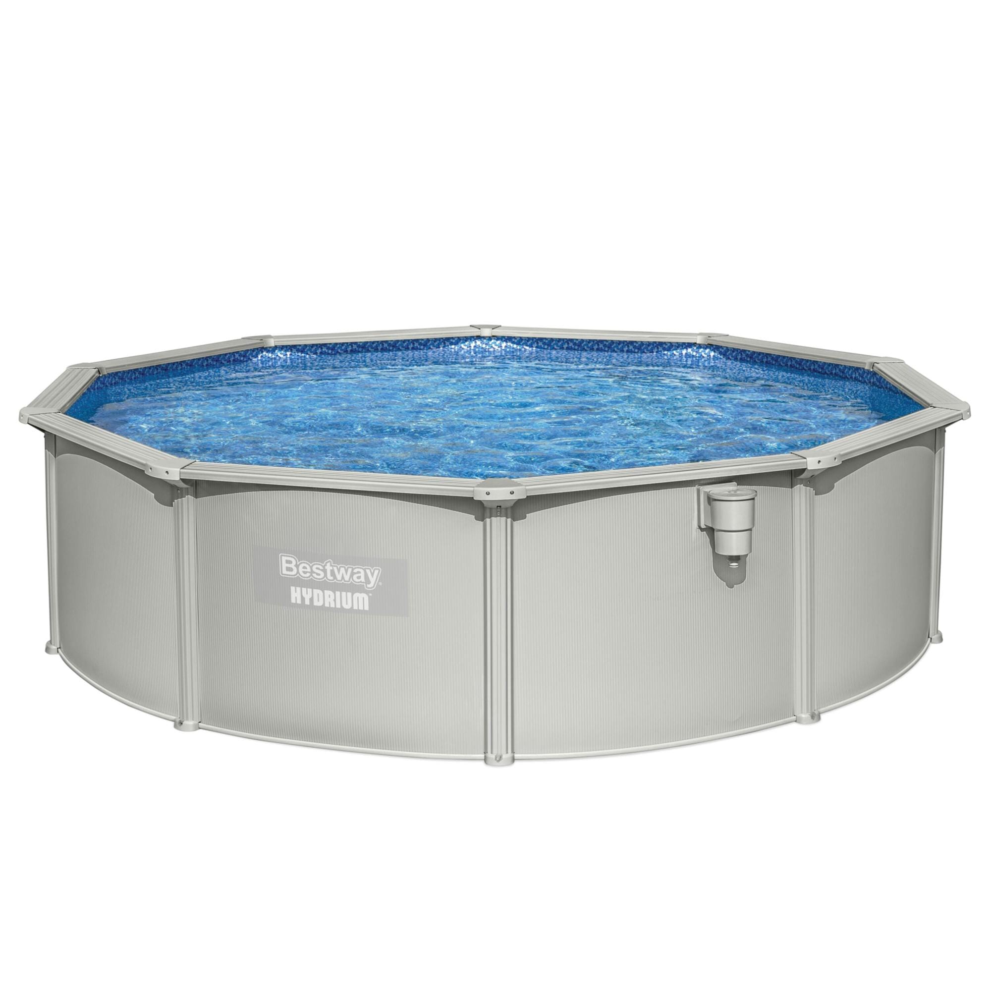Bovengronds zwembad Bestway Hydrium Bovengronds Zwembad Set met Stalen Wanden 4,57 m x 1,22 m Bestway 2