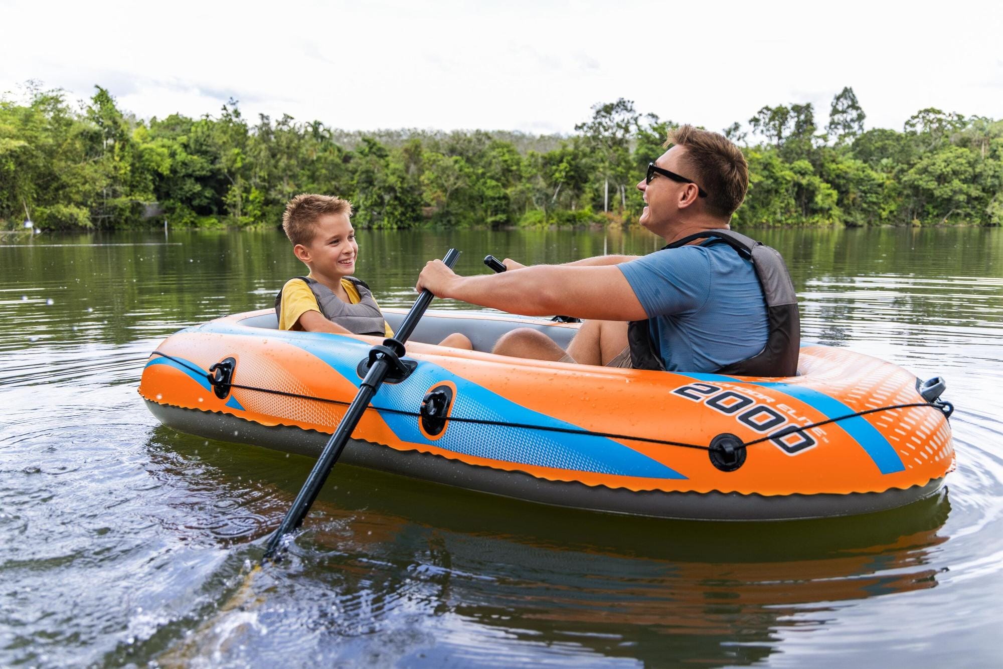 SUP en kajak Bestway Kondor Elite 2000 Opblaasbaar Raft Set 1,96 m x 1,06 m Bestway 5