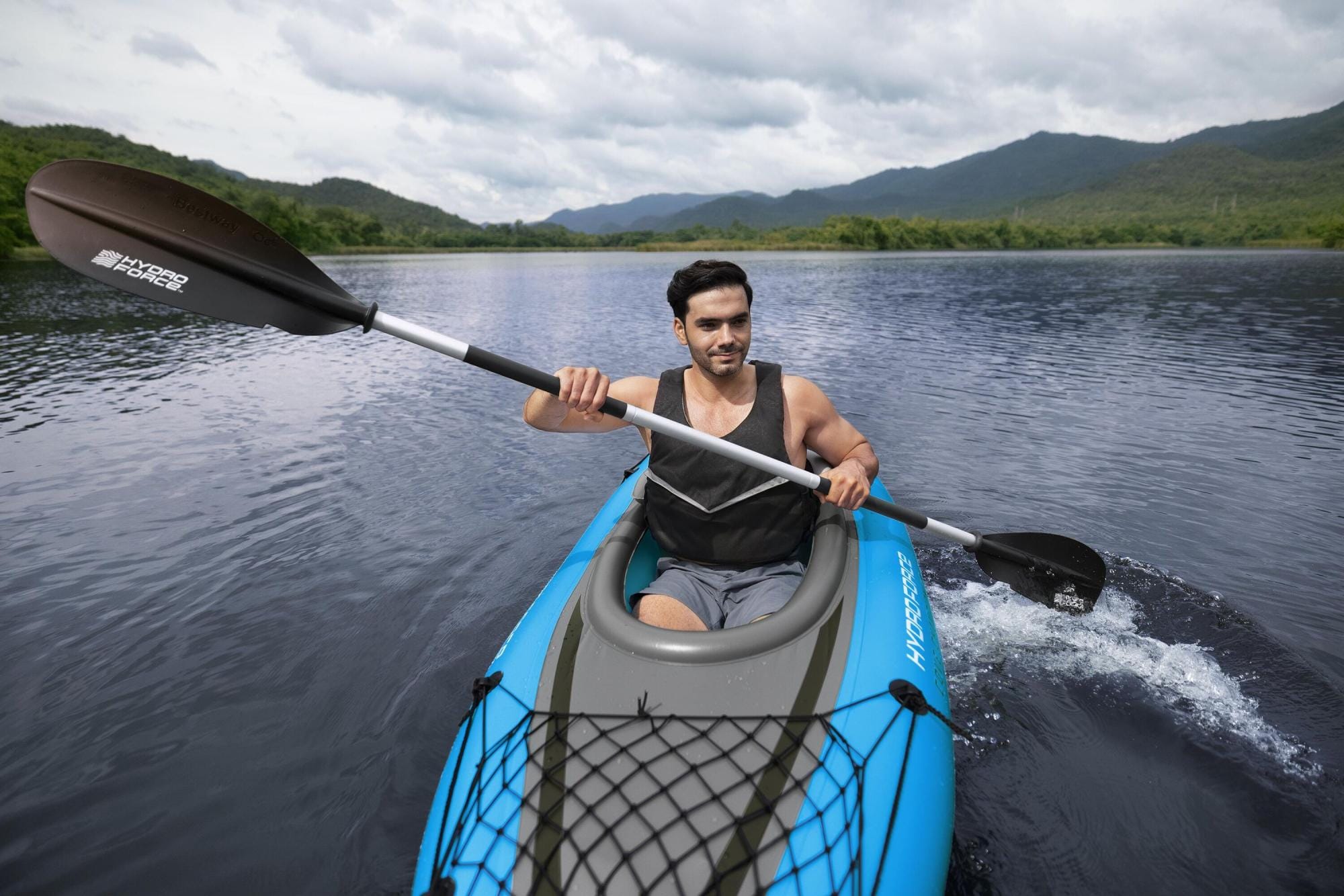 SUP en kajak Hydro Force Verstelbare Aluminum Kajakpeddel 230 cm Bestway 3