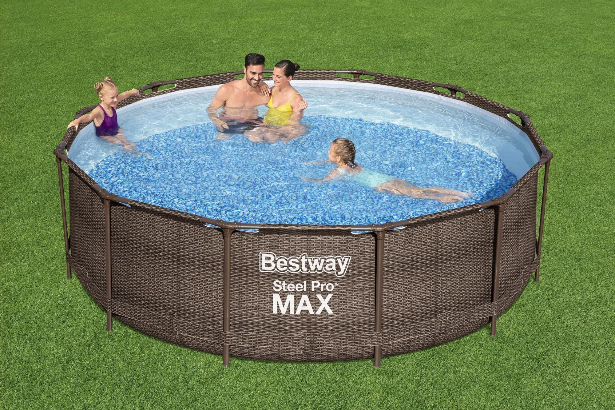 Bovengronds zwembad Steel Pro MAX bovengrondse ronde set - 366x100 cm rotaneffect Bestway 3