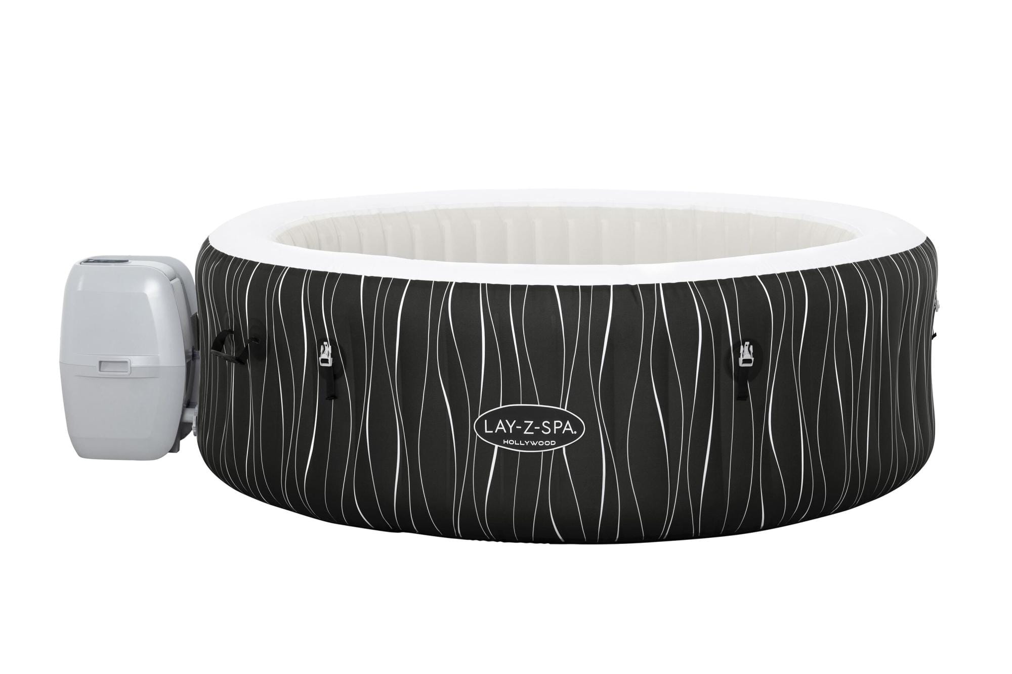 Opblaasbare bubbelbaden Lay-Z Spa Lay-Z-Spa Hollywood AirJet opblaasbare spa 4-6 personen Bestway 1