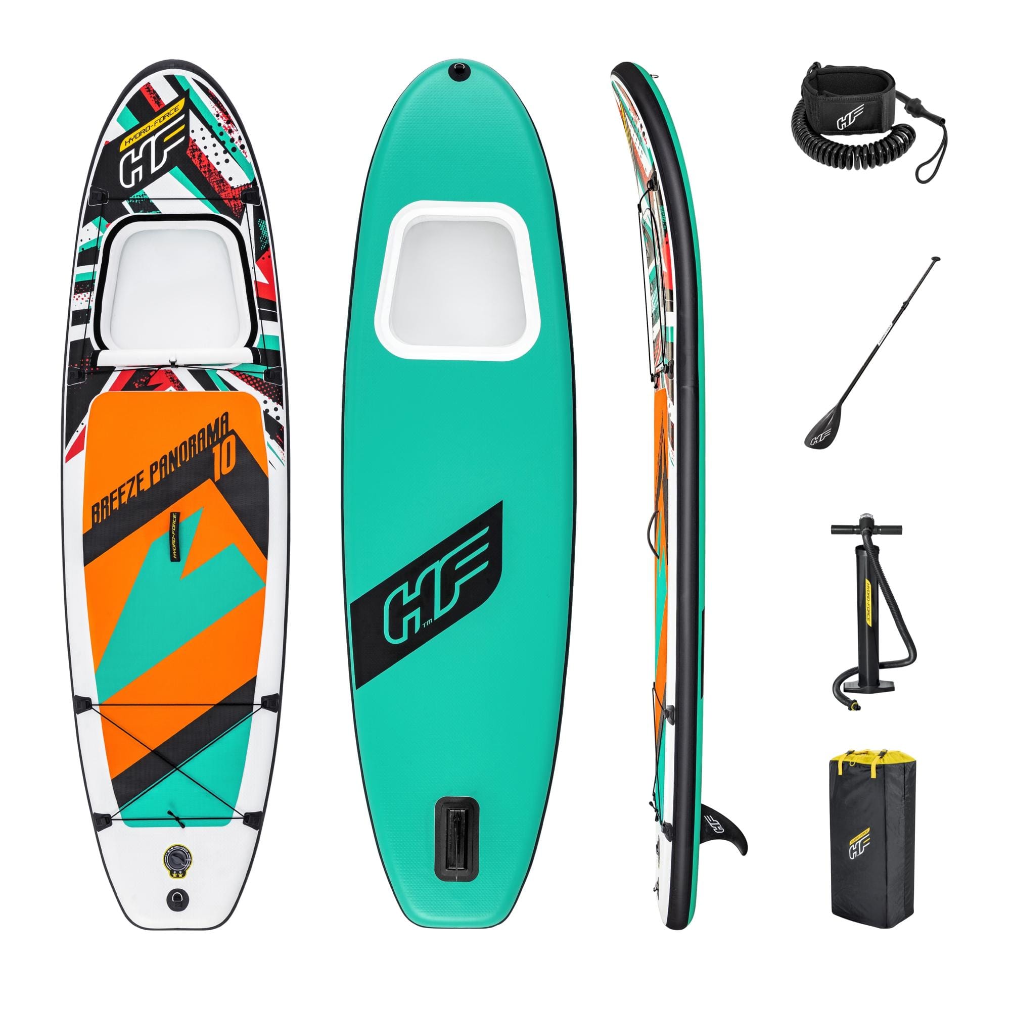 SUP en kajak Breeze Panorama opblaasbaar SUP-board van 305x84x12 cm Bestway 1