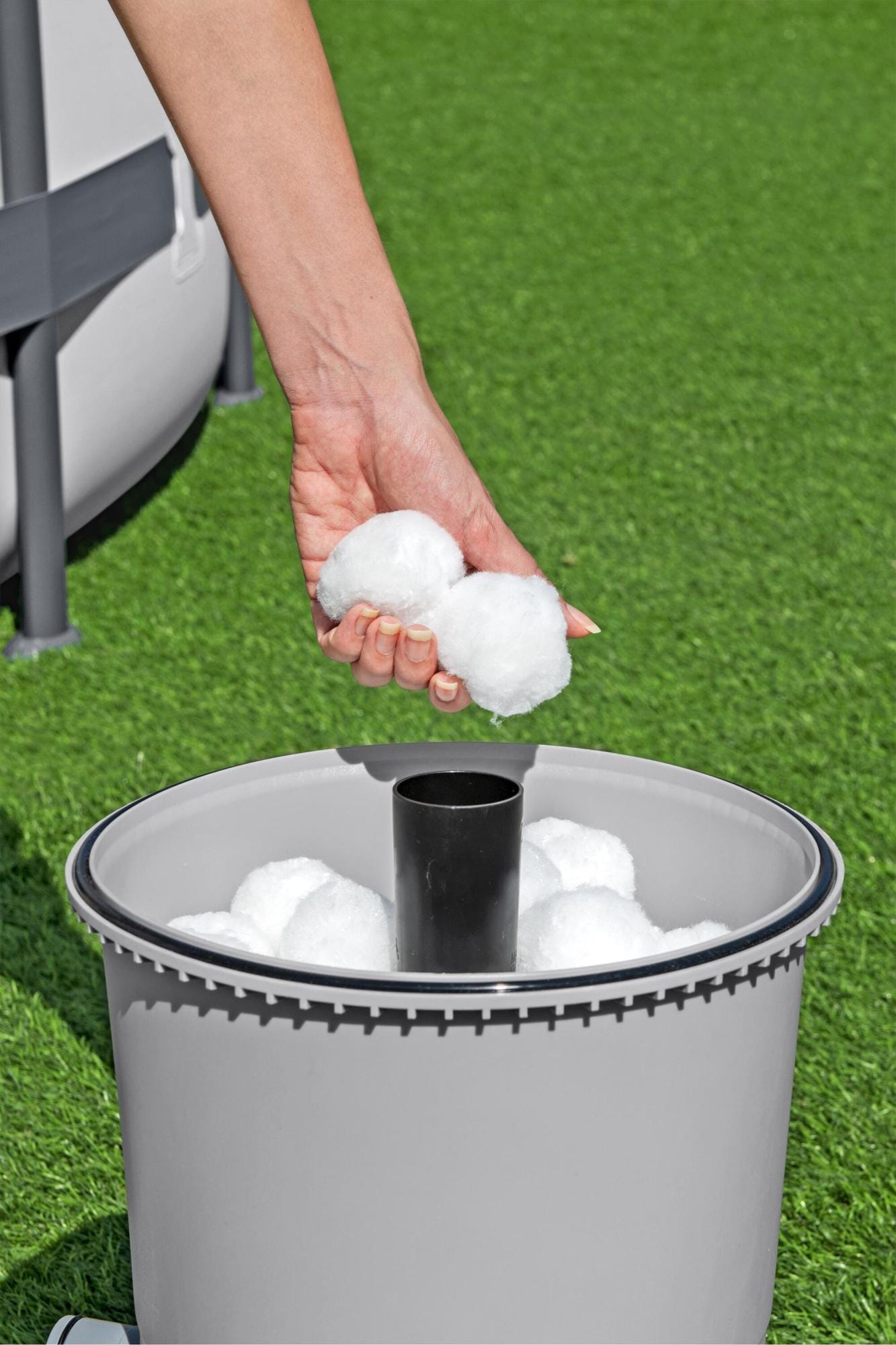 Accessoires Bestway 3.596 L Zandfilterpomp voor Bovengrondse Zwembaden Bestway 6
