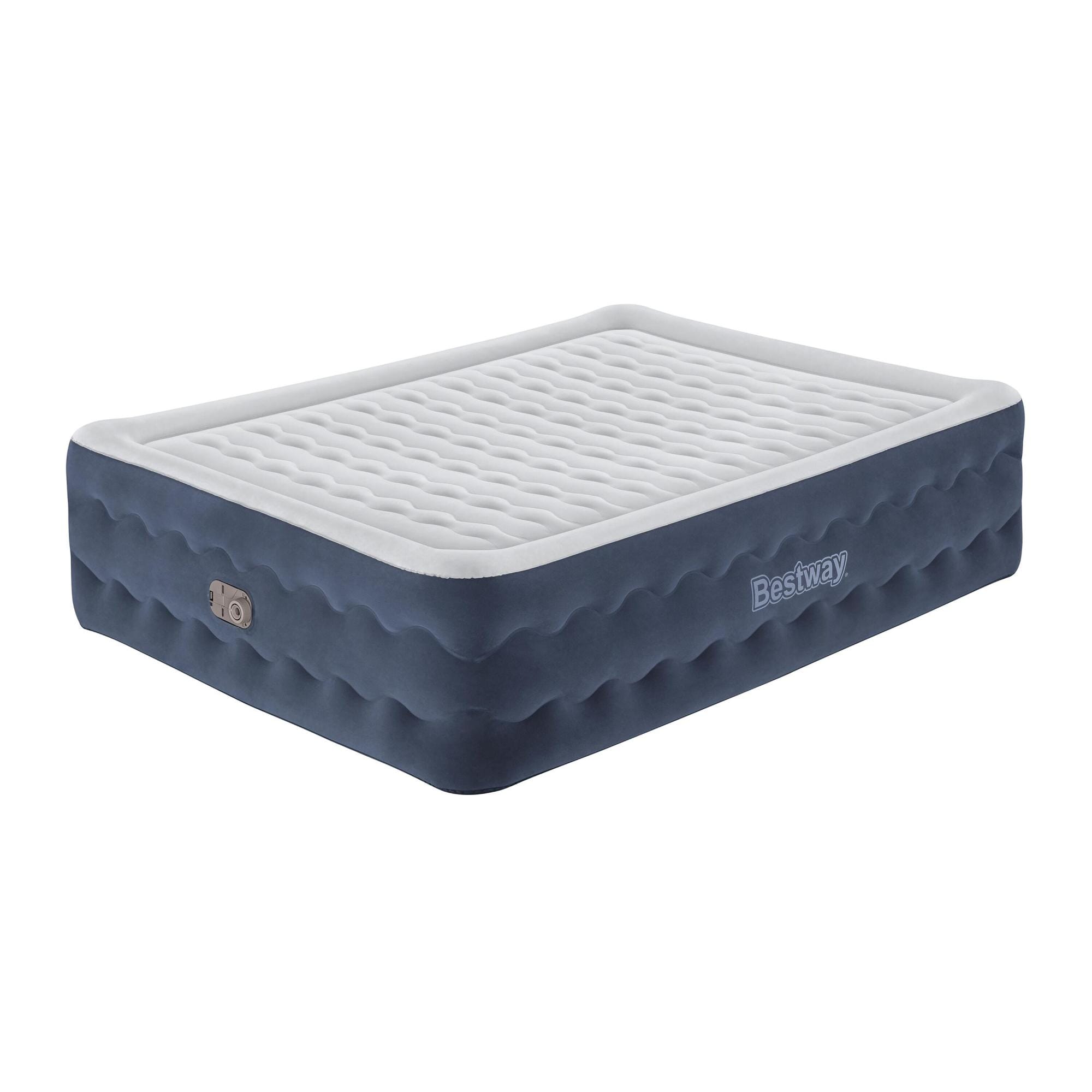 Luchtbed Bestway Tritech TruLeisure Queen Luchtmatras met Ingebouwde Elektrische Pomp 2,03 m x 1,52 m x 51 cm Bestway 1