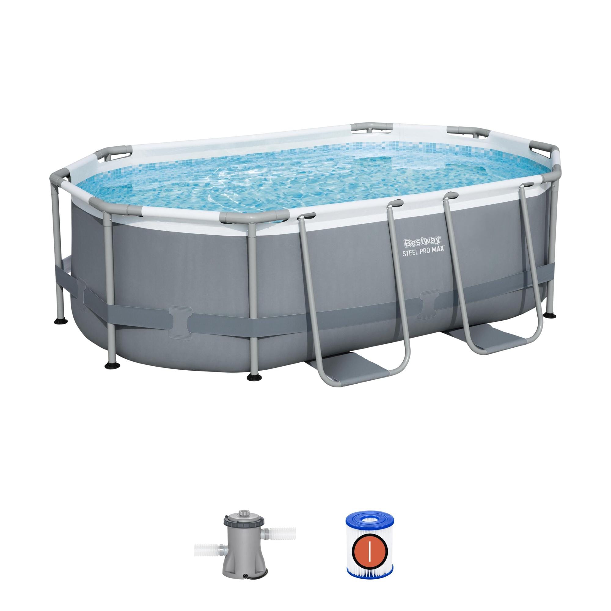 Bovengronds zwembad Bestway Steel Pro MAX Bovengrondse Zwembad Set 3,05 m x 2,00 m x 84 cm Bestway 1