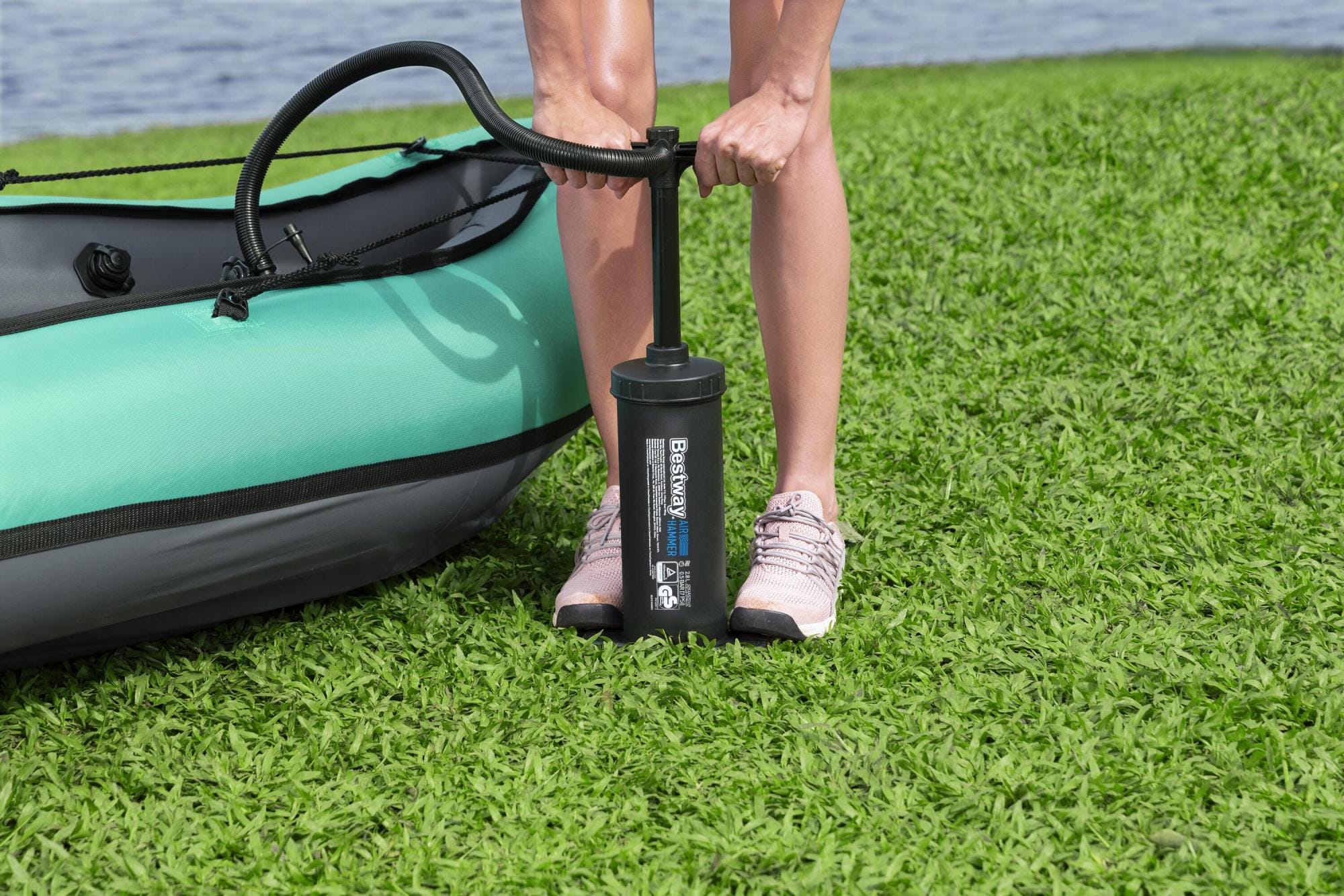 SUP en kajak Hydro Force Ventura Elite X2 Opblaasbare Kajak Set voor 2 Personen 3,30 m Bestway 14