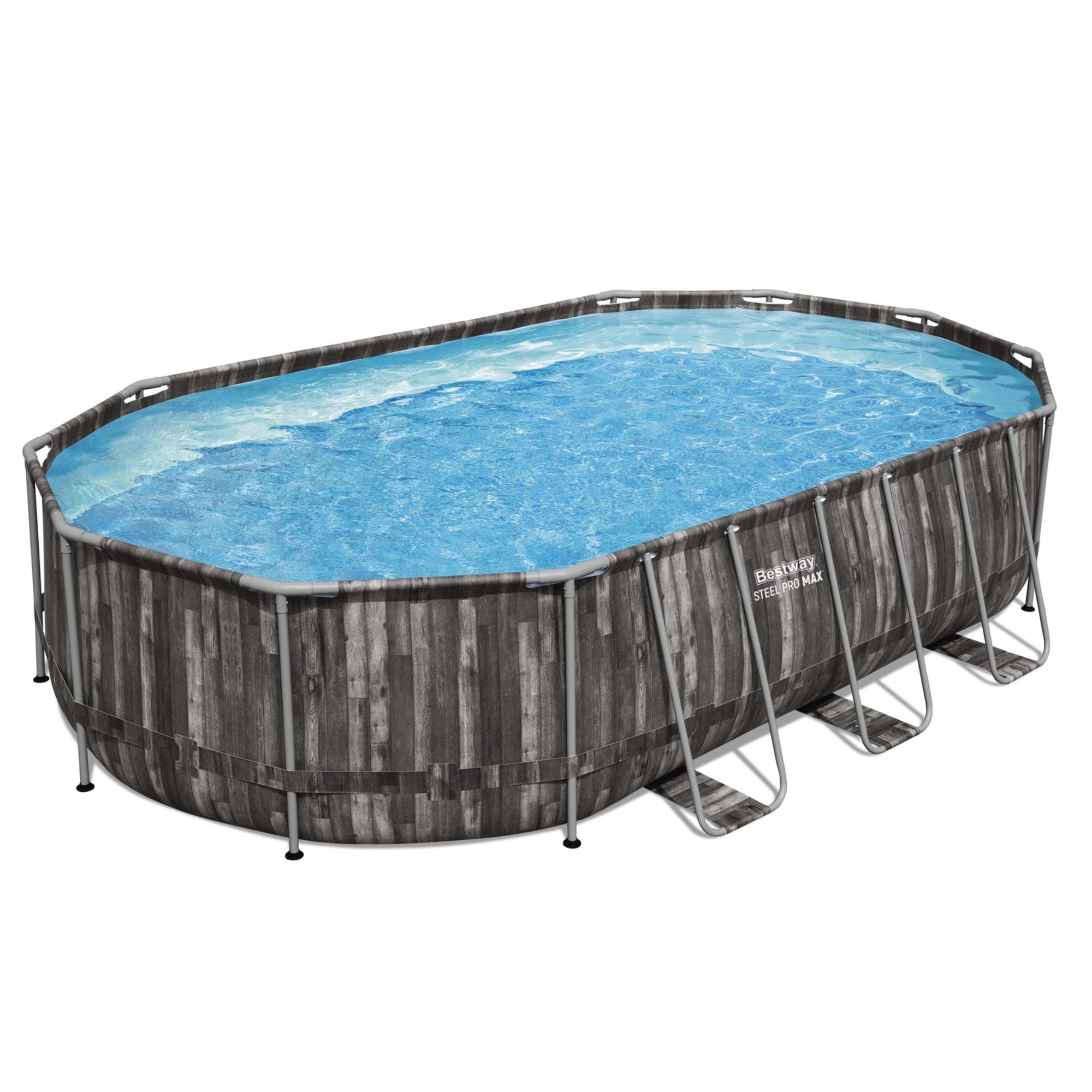 Bovengronds zwembad Bestway Steel Pro MAX Bovengrondse Zwembad Set 6,10 m x 3,66 m x 1,22 m Bestway 2