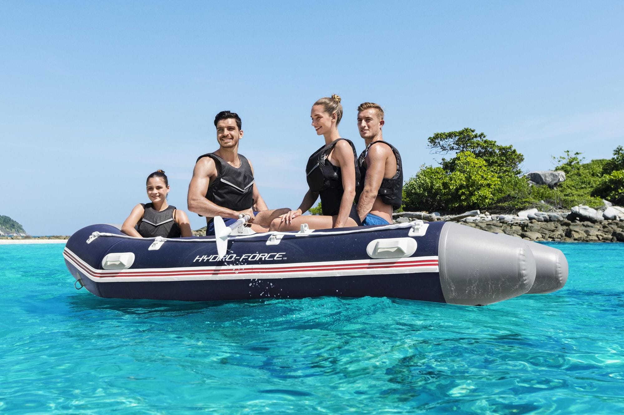 SUP en kajak Hydro-Force Mirovia Pro Opblaasbare Sportboot Set 3,30 m Bestway 1