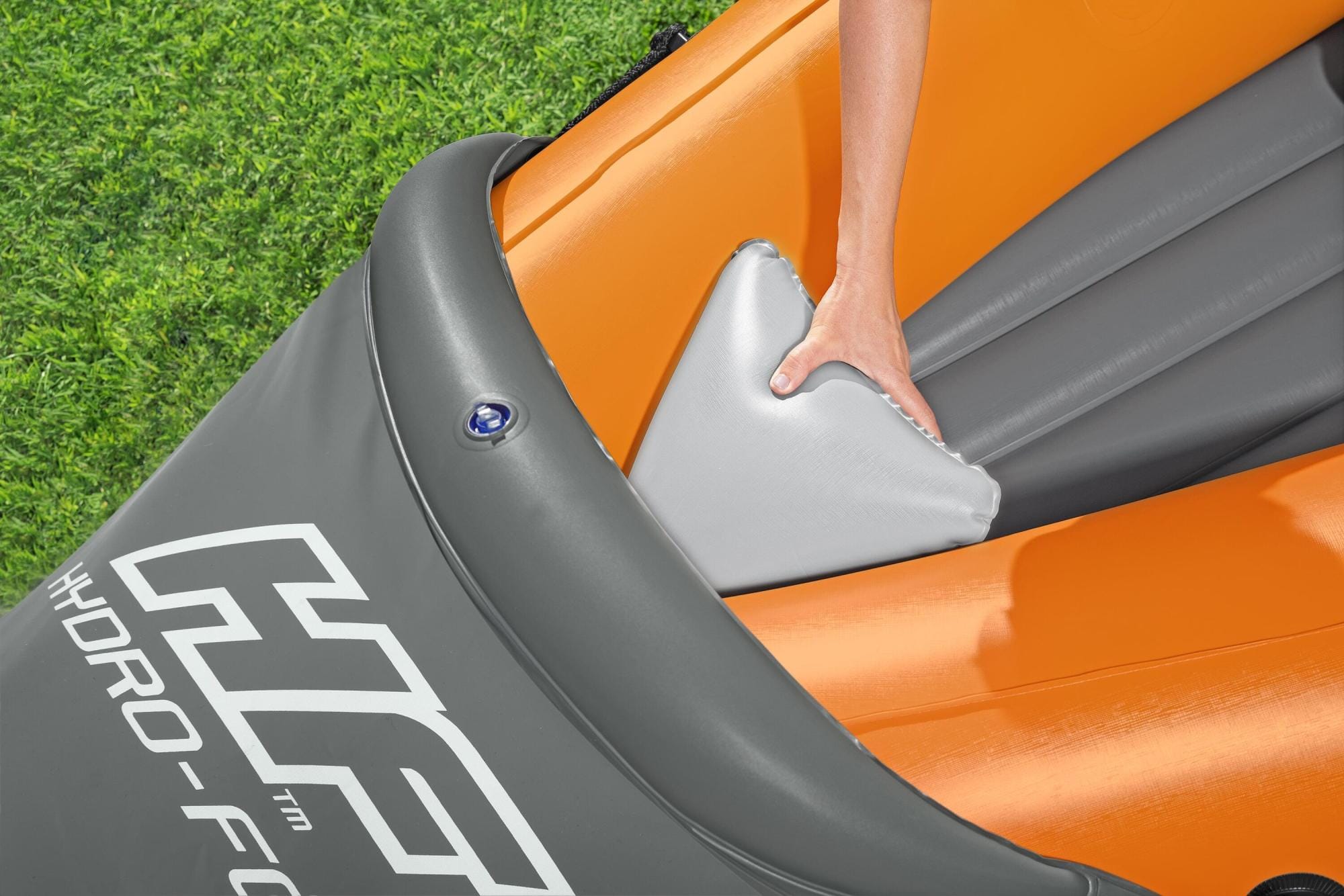 SUP en kajak Rapid opblaasbare kayak van 321x100 cm, voor 2 personen Bestway 37