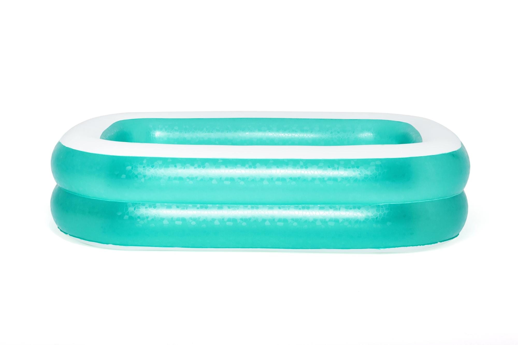 Opblaasbare spullen voor kinderen Bestway Groenblauw Rechthoekig Opblaasbaar Familiezwembad 2.00m x 1.46m x 48cm  Bestway 9
