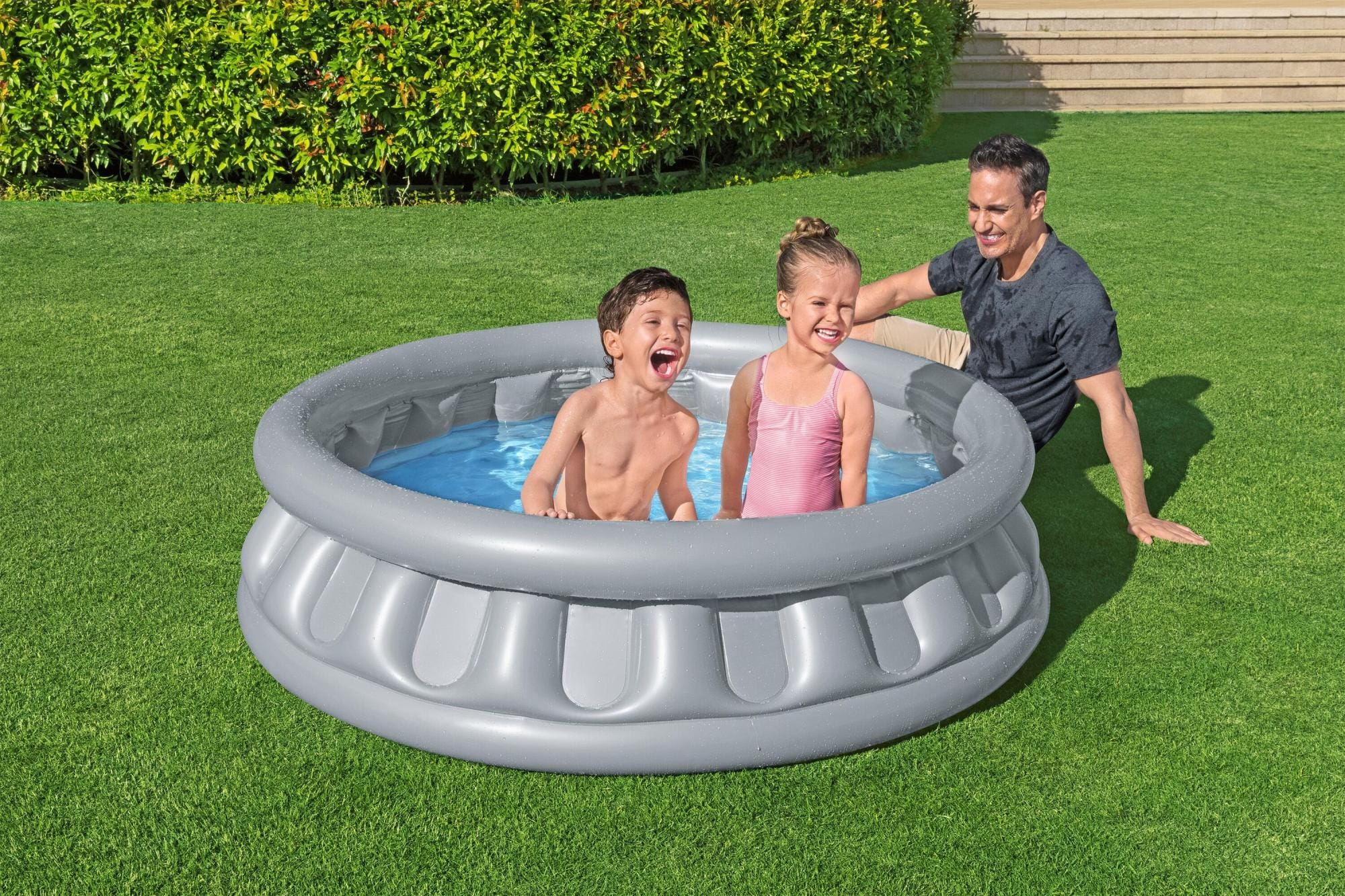 Opblaasbare spullen voor kinderen Bestway Opblaasbaar Ruimteschip Kinderzwembad 1.52m x 43cm Bestway 3