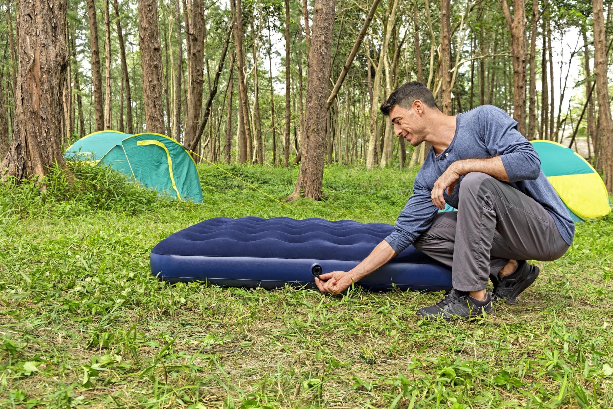 Luchtbed Bestway Queen Luchtmatras 2,03 m x 1,52 m x 22 cm Bestway 3