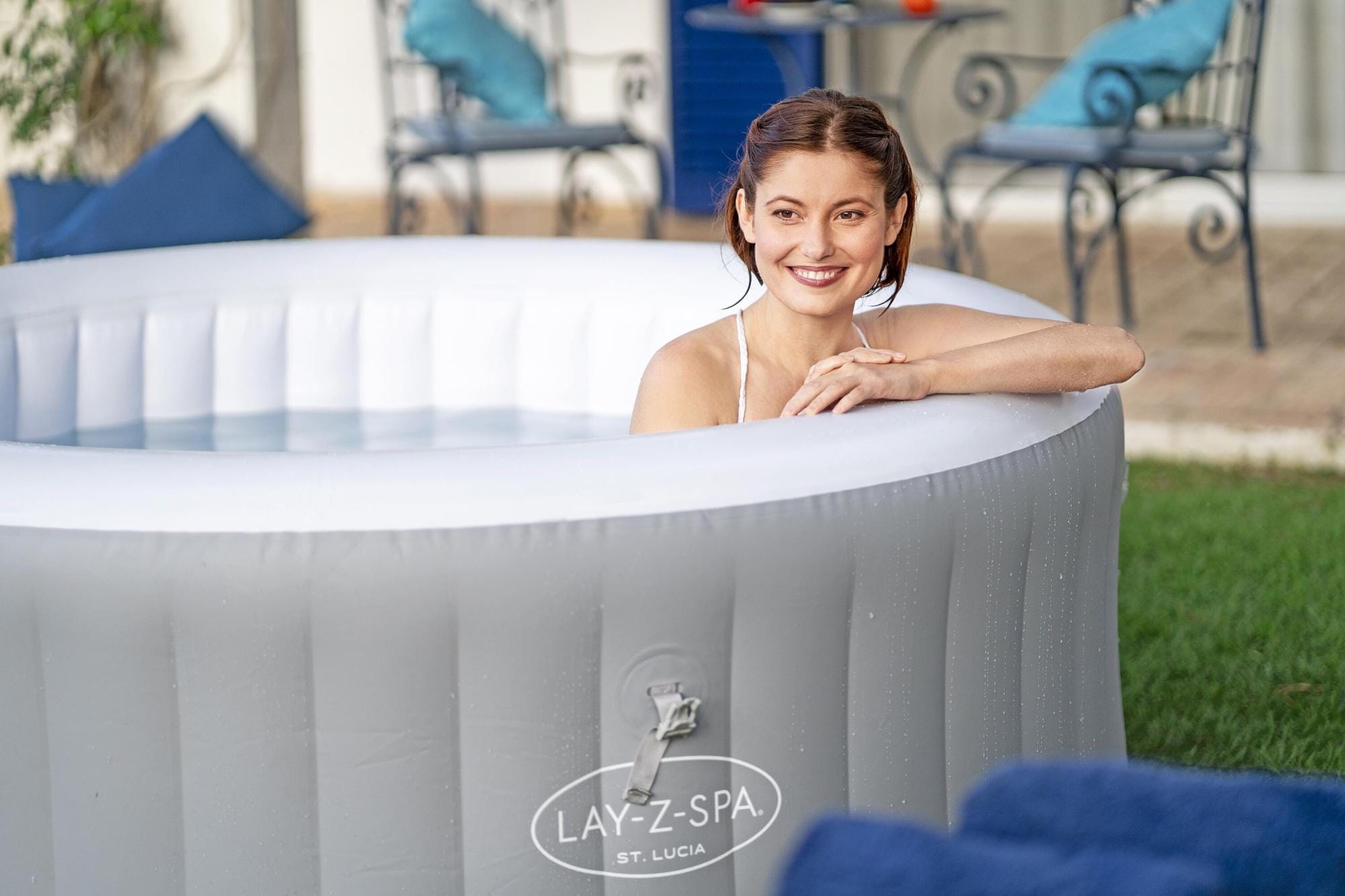 Opblaasbare bubbelbaden Lay-Z Spa Lay-Z-Spa St. Lucia AirJet opblaasbare spa 2-3 personen Bestway 5