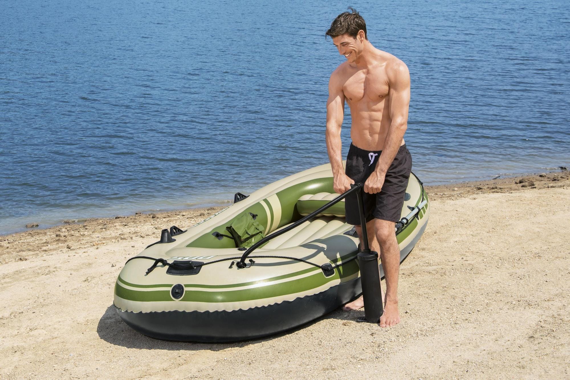 SUP en kajak Hydro-Force Voyager 500-set met opblaasboot Bestway 9