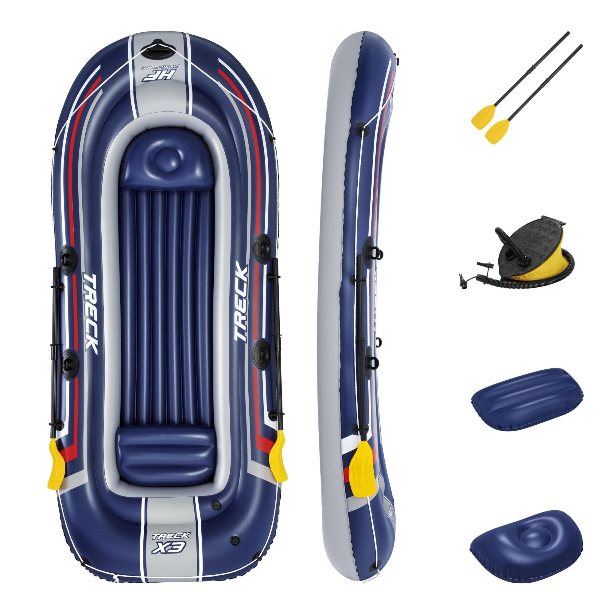 SUP en kajak Hydro-Force Treck X3-set met opblaasboot Bestway 1
