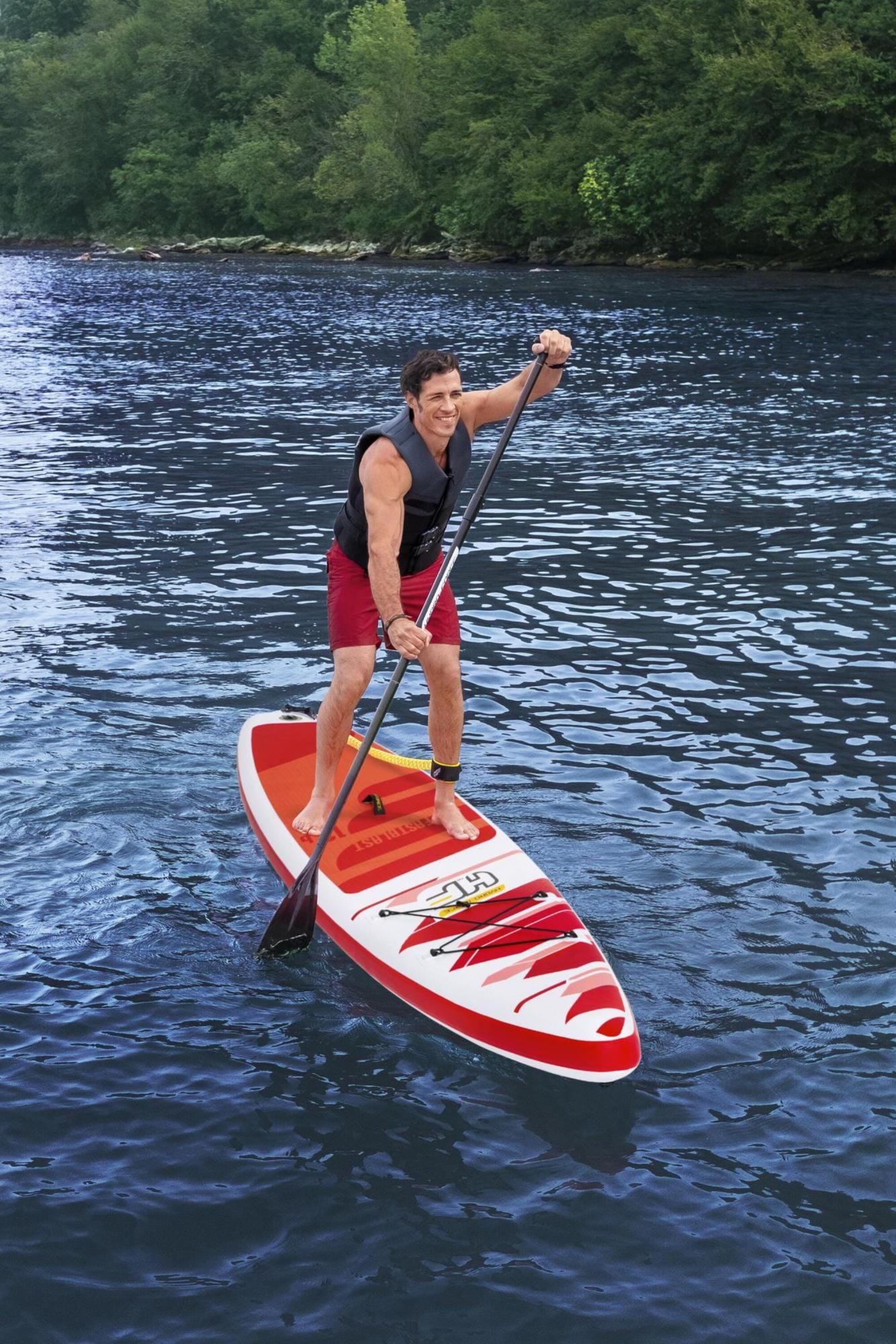 SUP en kajak Hydro-Force Fastblast Tech set met opblaasbaar stand-up paddleboard 3,81 m Bestway 4