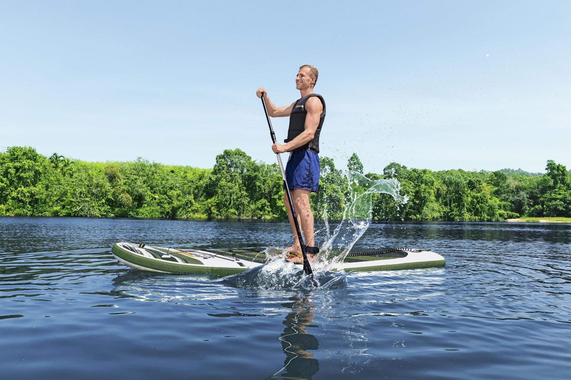 SUP en kajak Kahawai opblaasbaar SUP-board van 310x86 cm Bestway 1