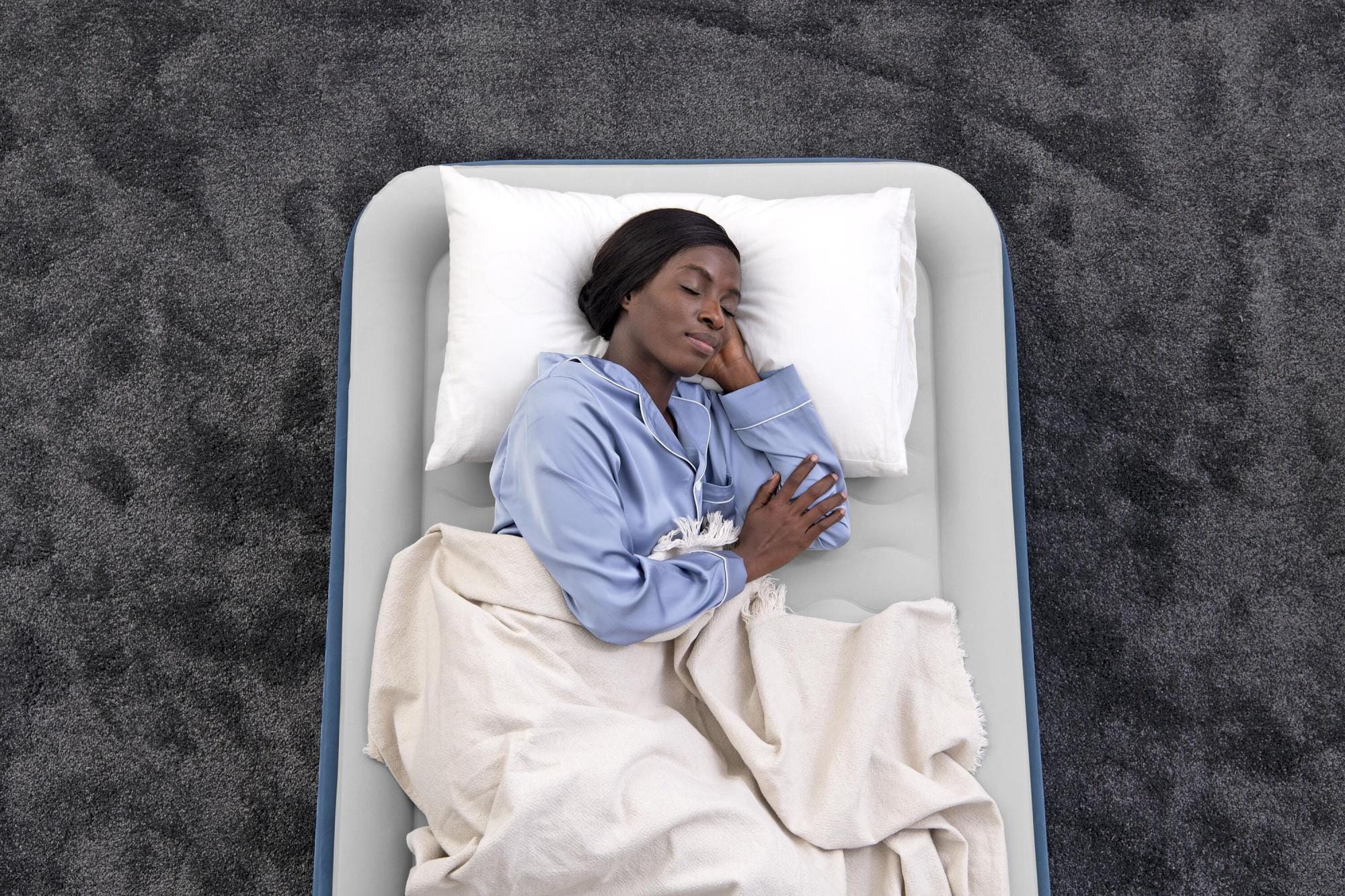 Luchtbed Bestway AlwayzAire Twin Luchtmatras met Ingebouwde Dubbele Pomp 1,91 m x 97 cm x 46 cm Bestway 6