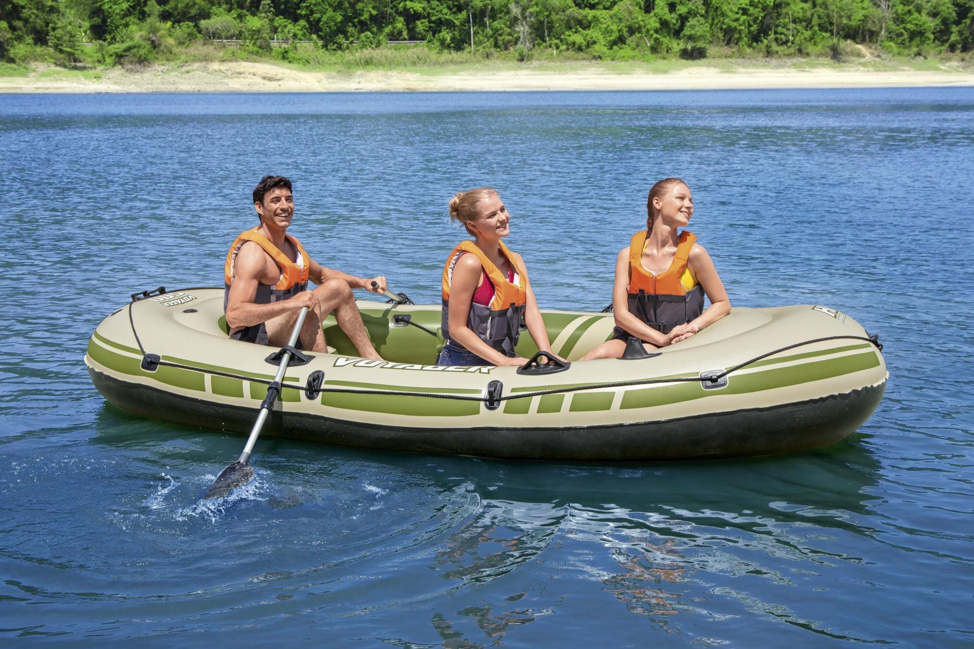 SUP en kajak Hydro-Force Voyager 500-set met opblaasboot Bestway 6