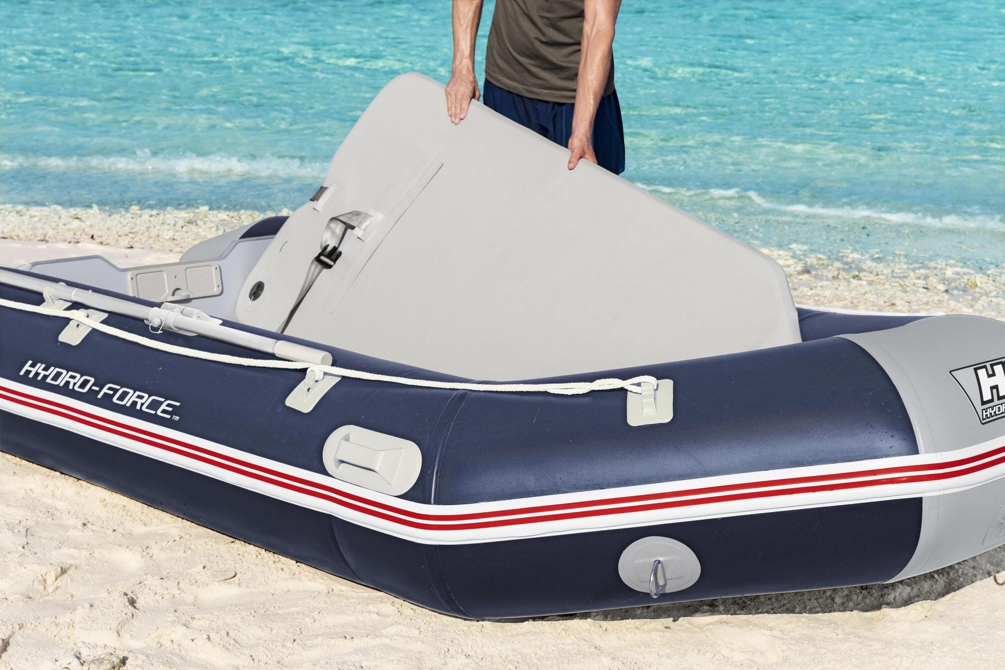 SUP en kajak Hydro-Force Mirovia Pro Opblaasbare Sportboot Set 3,30 m Bestway 9