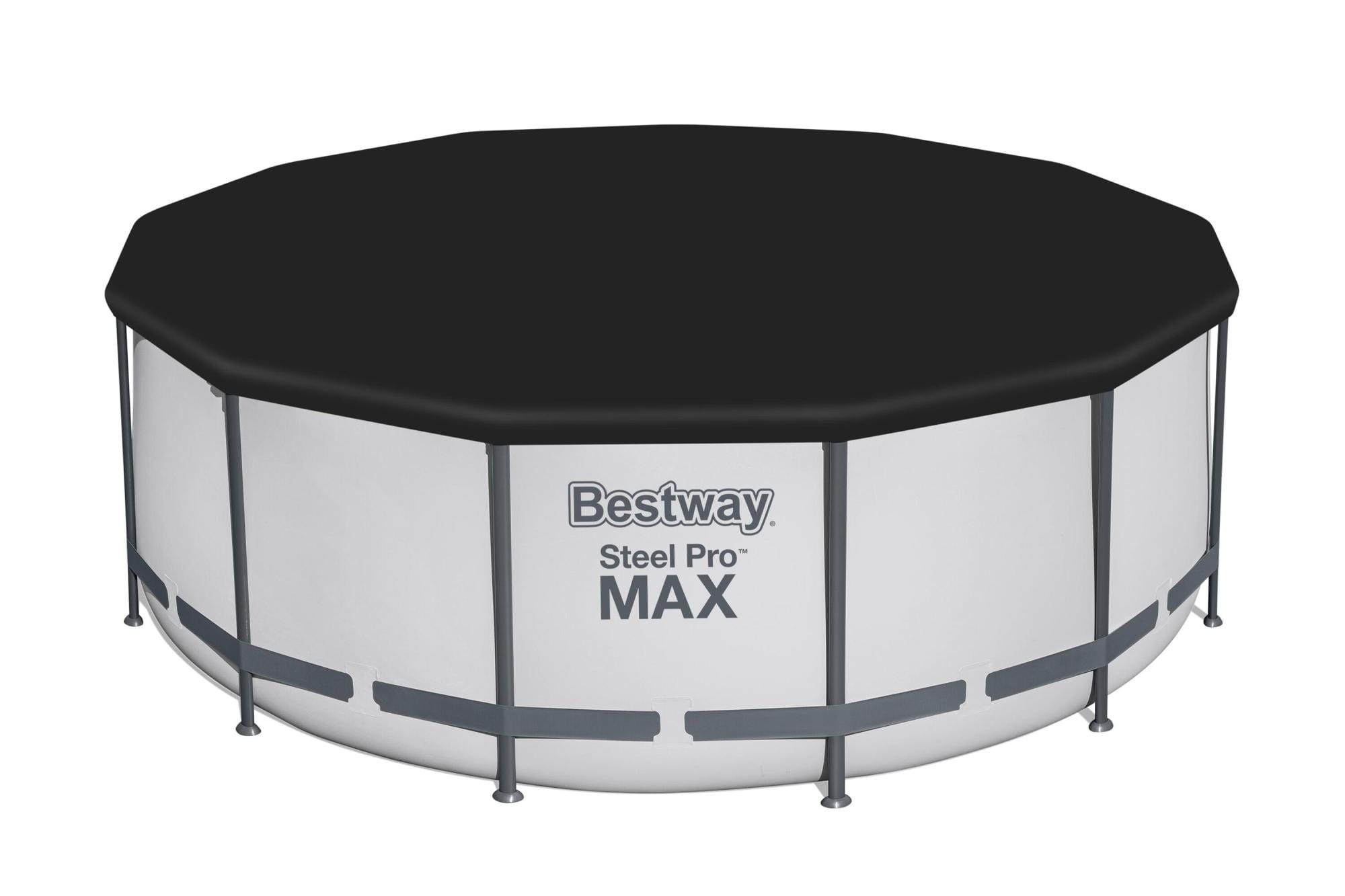 Bovengronds zwembad Steel Pro MAX bovengrondse ronde set van 396x122 cm Bestway 4
