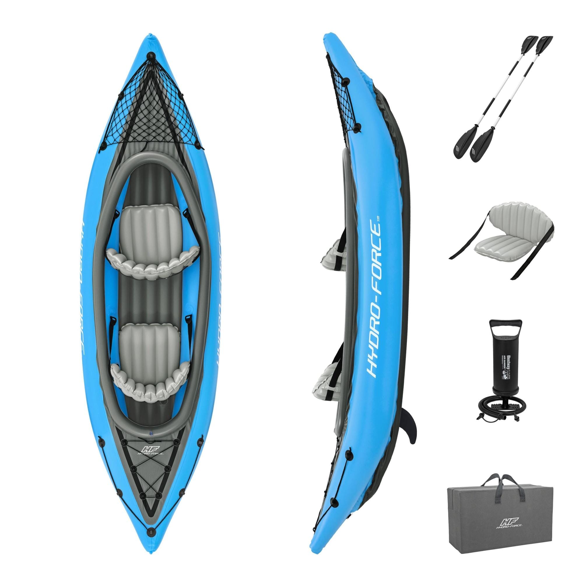 SUP en kajak Cove Champion opblaasbare kayak van 331x88 cm, voor 2 personen Bestway 1