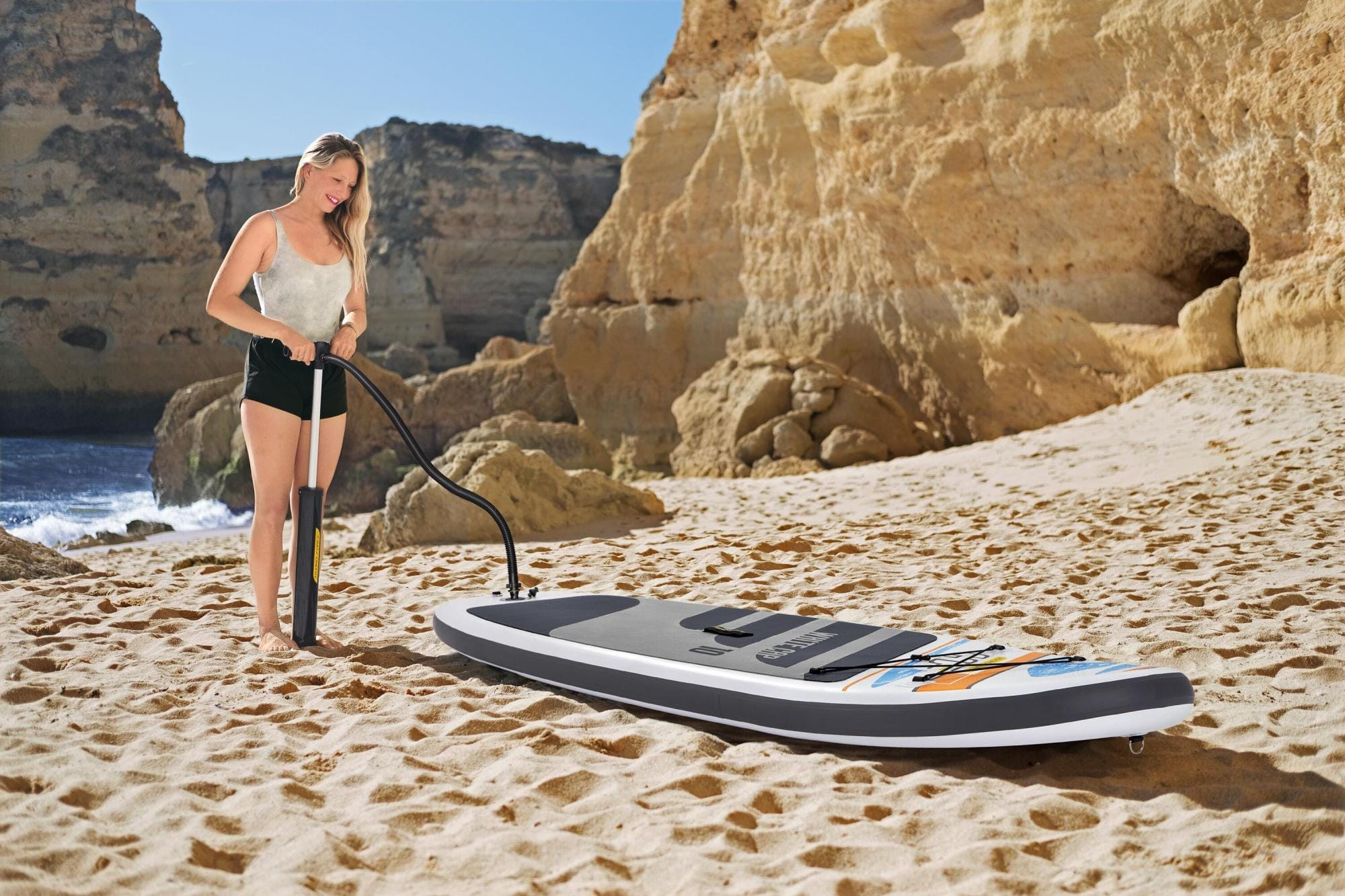 SUP en kajak White Cap opblaasbaar SUP-board van 305x84 cm Bestway 5