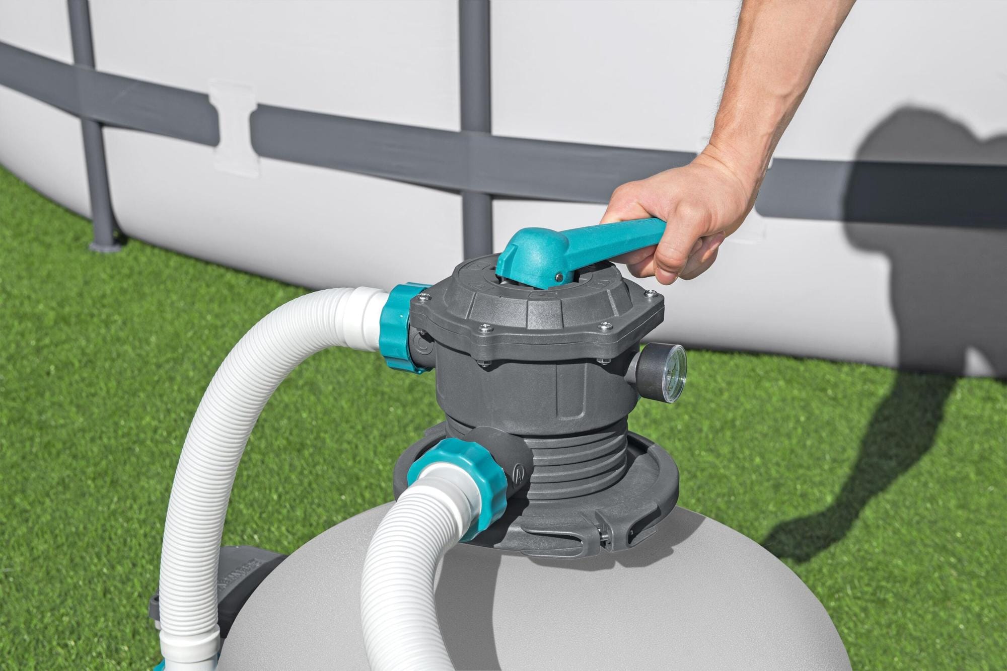 Accessoires Bestway 11.355 L Zandfilterpomp voor Bovengrondse Zwembaden Bestway 6