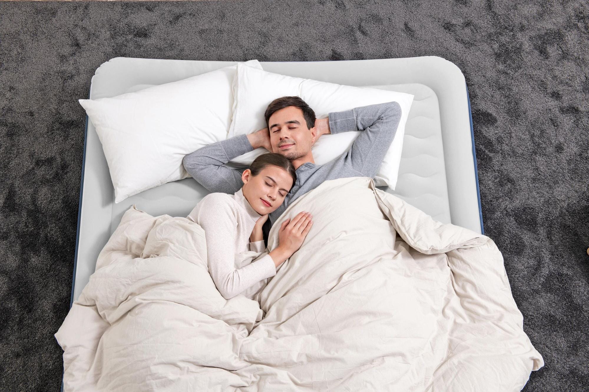 Luchtbed Bestway AlwayzAire Queen luchtmatras met Ingebouwde Dubbele Pomp 46 cm Bestway 5