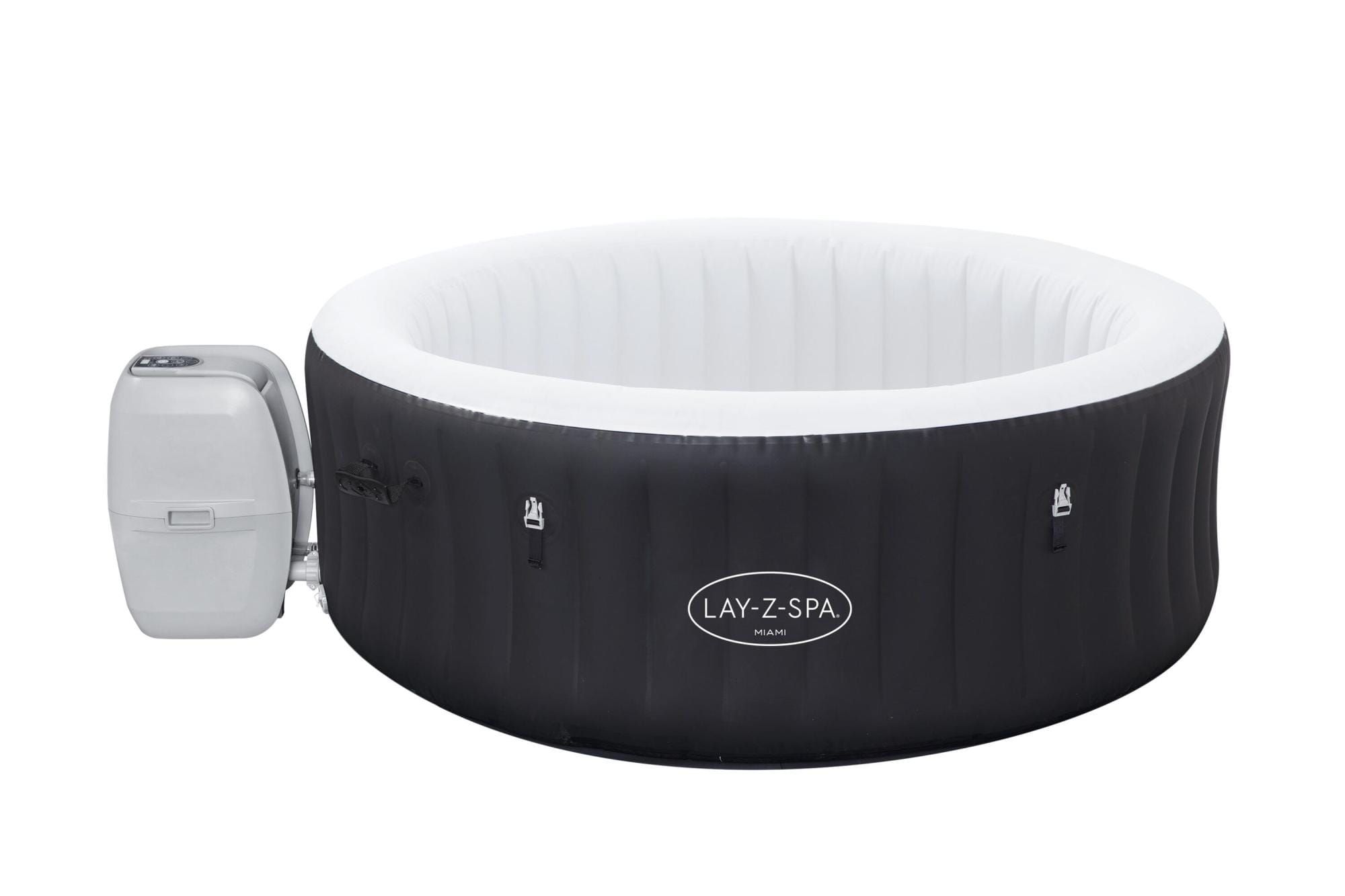 Opblaasbare bubbelbaden Lay-Z Spa Lay-Z-Spa Miami AirJet opblaasbare spa 2-4 personen Bestway 1