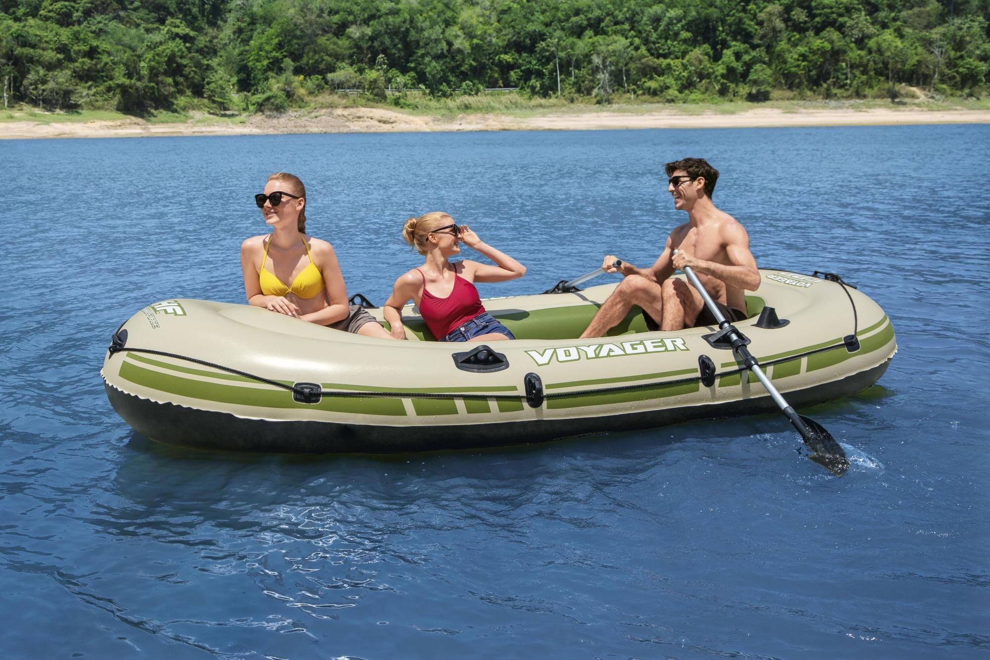 SUP en kajak Hydro-Force Voyager 500-set met opblaasboot Bestway 3