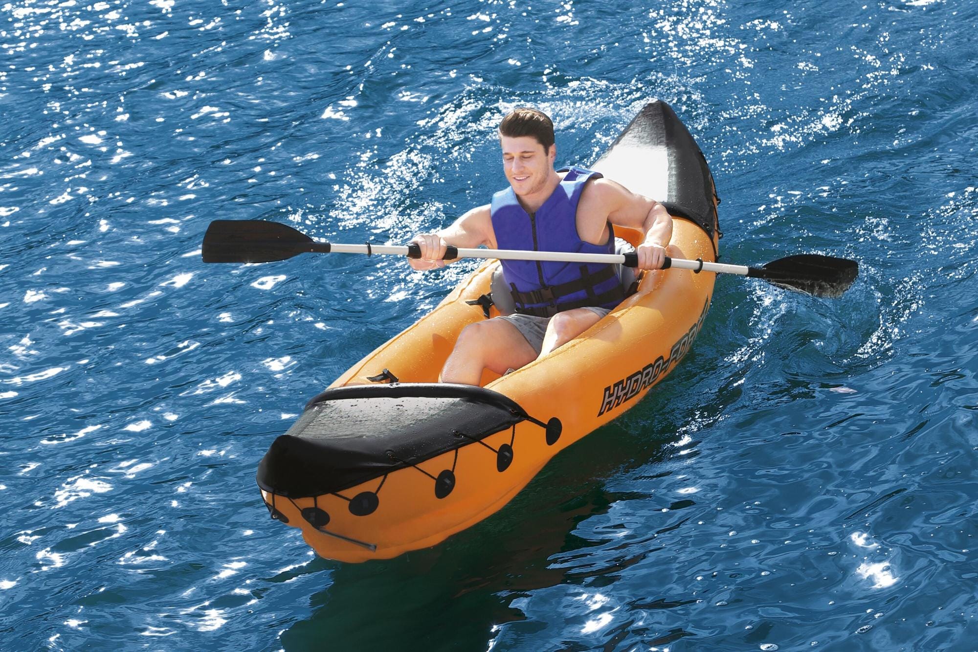SUP en kajak Hydro-Force Lite-Rapid X2 set met opblaasbare kajak Bestway 1