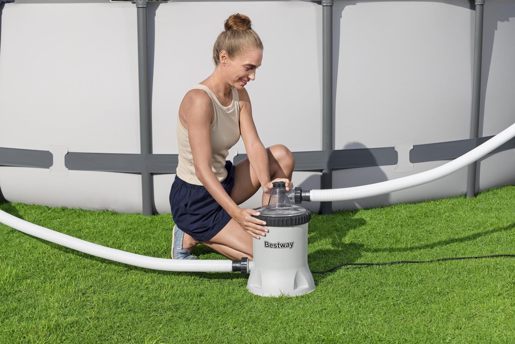 Accessoires Bestway 5.678 L Polysphere Filterpomp voor Bovengrondse Zwembaden Bestway 1