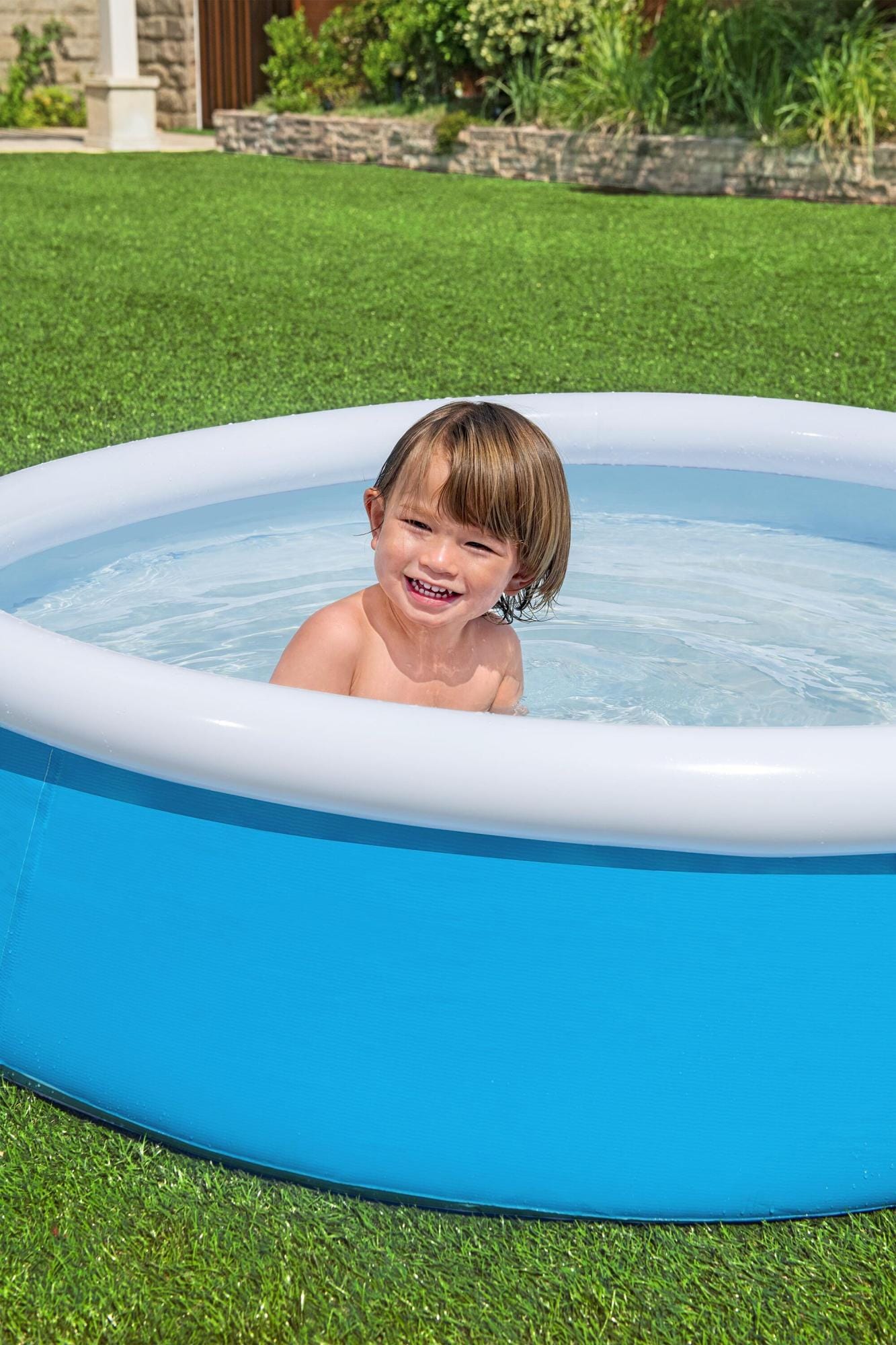 Opblaasbare spullen voor kinderen Bestway My First Fast Set Rond Opblaasbaar Zwembad 1,52 m x 38 cm Bestway 1