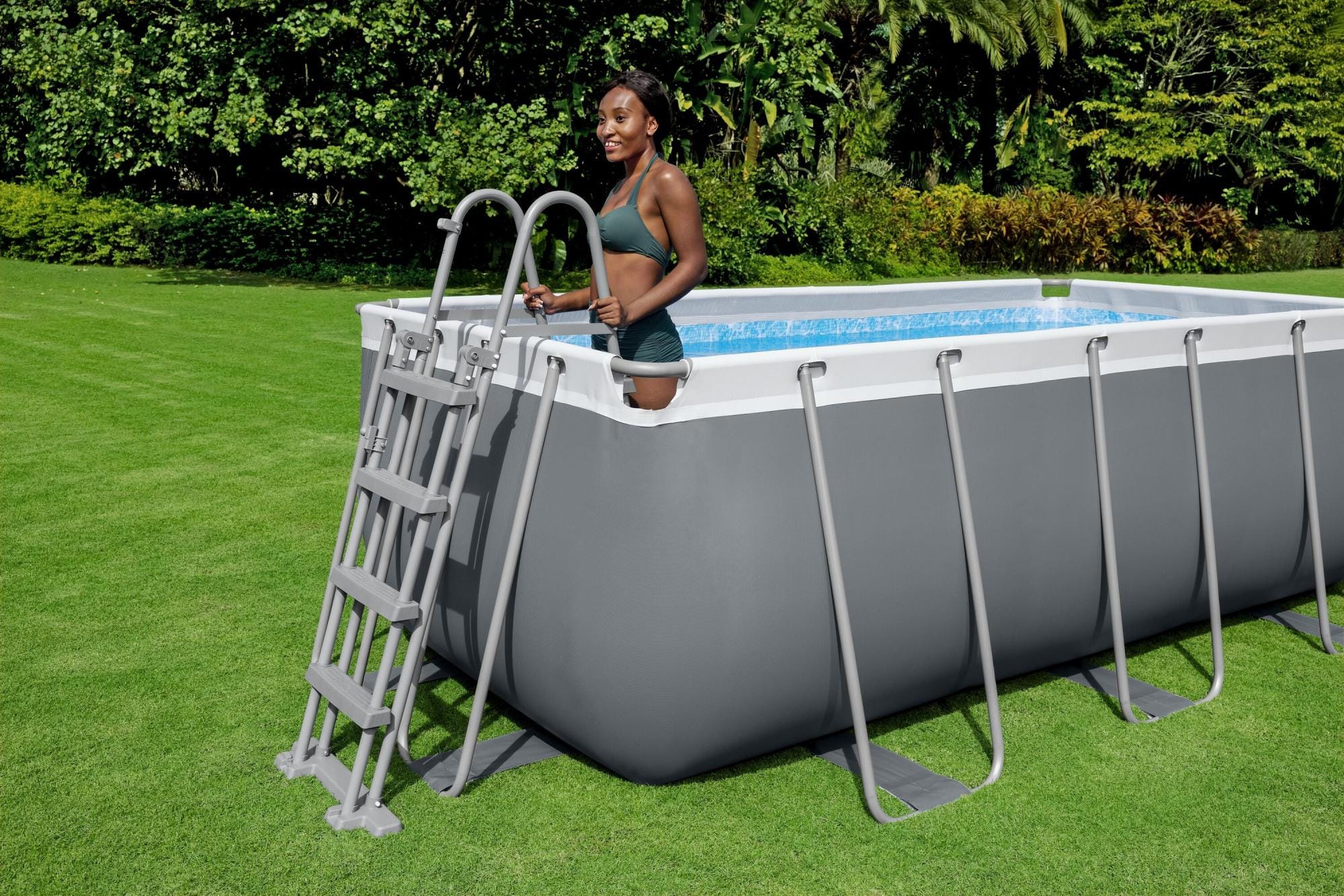 Bovengronds zwembad Bestway Steel Pro MAX Bovengrondse Zwembad Set 4,12 m x 2,01 m x 1,22 m Bestway 8