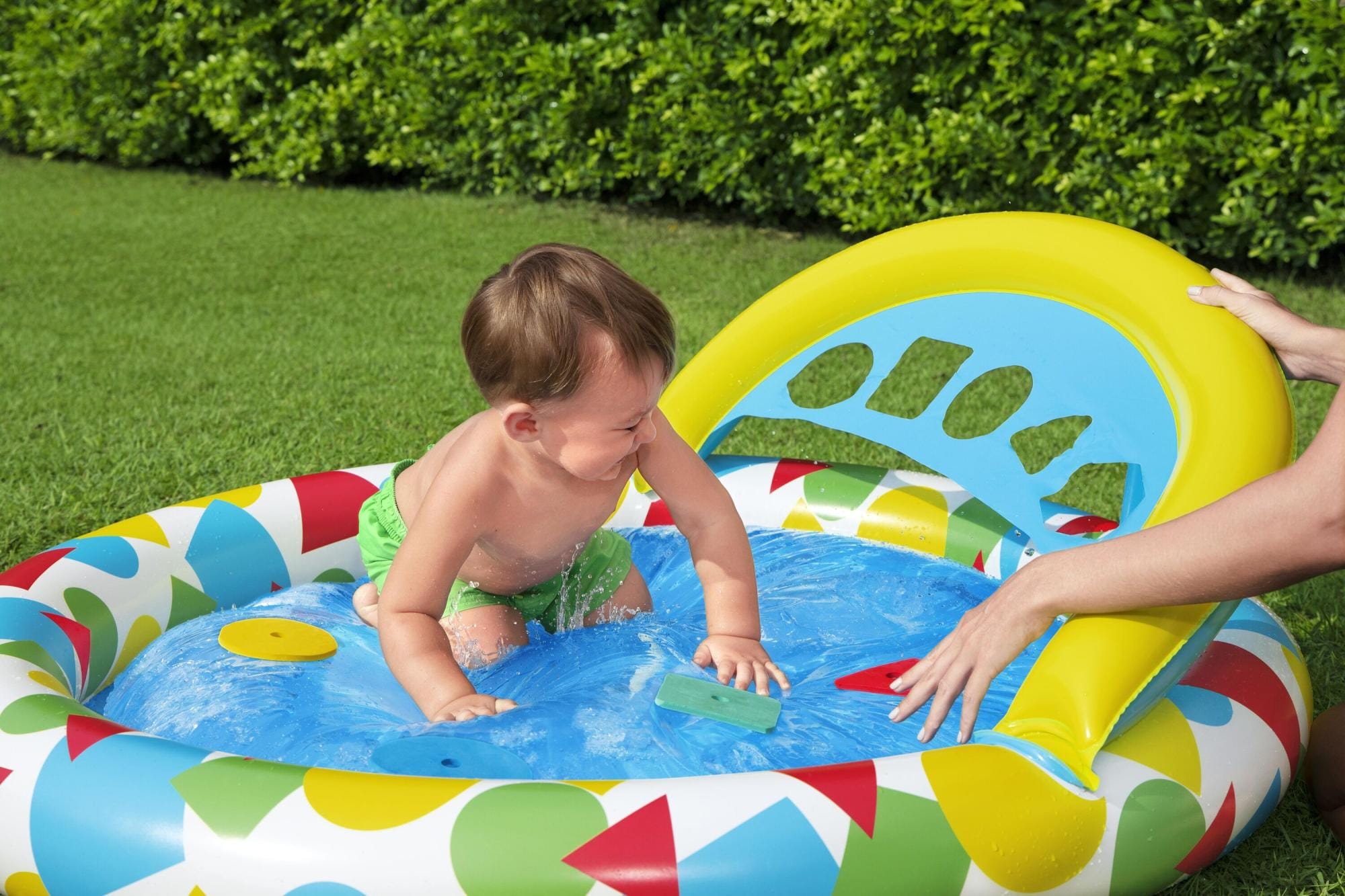 Opblaasbare spullen voor kinderen Bestway Lil' Splash & Learn Opblaasbaar Babyzwembad 1,20 m x 1,17 m x 46 cm Bestway 6