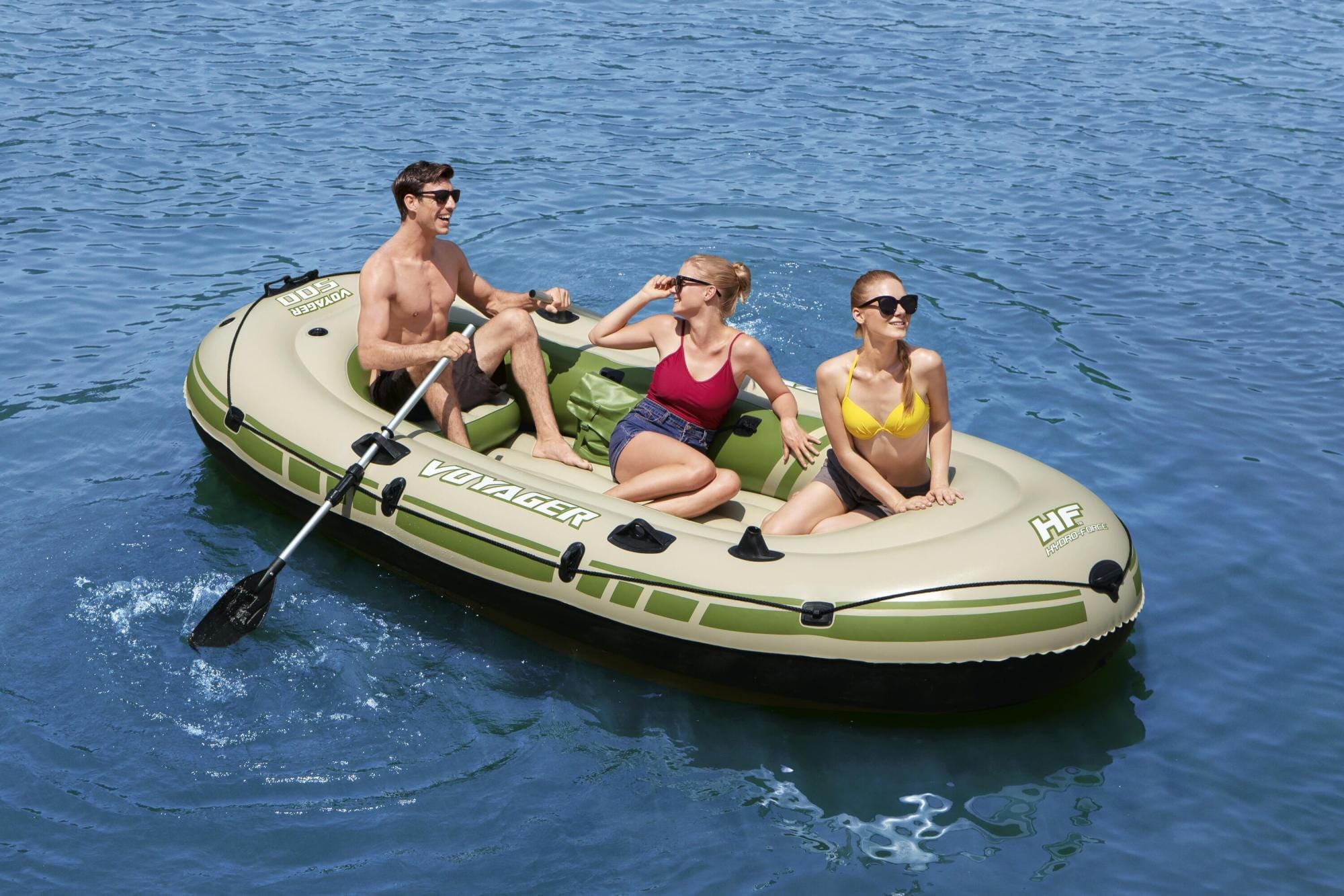 SUP en kajak Hydro-Force Voyager 500-set met opblaasboot Bestway 1