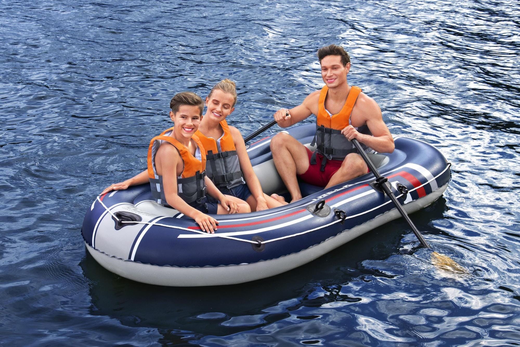 SUP en kajak Hydro-Force Treck X2-set met opblaasboot Bestway 1