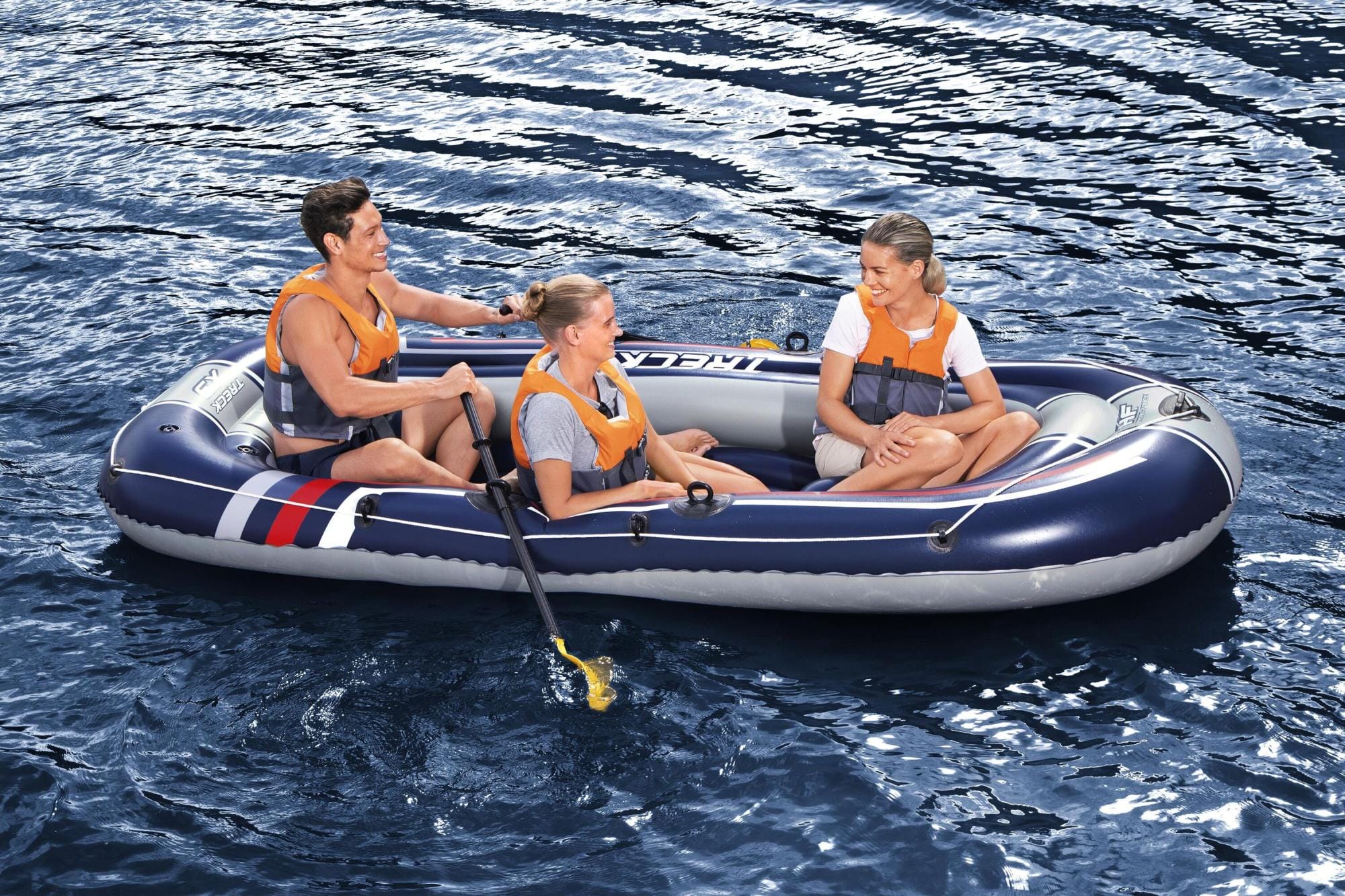 SUP en kajak Hydro-Force Treck X3-set met opblaasboot Bestway 3